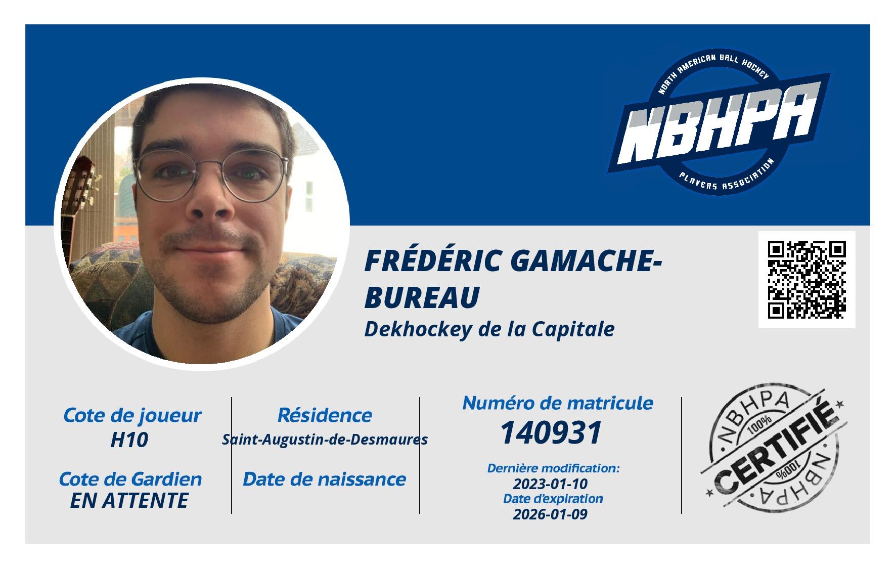 Frédéric Gamache-Bureau
