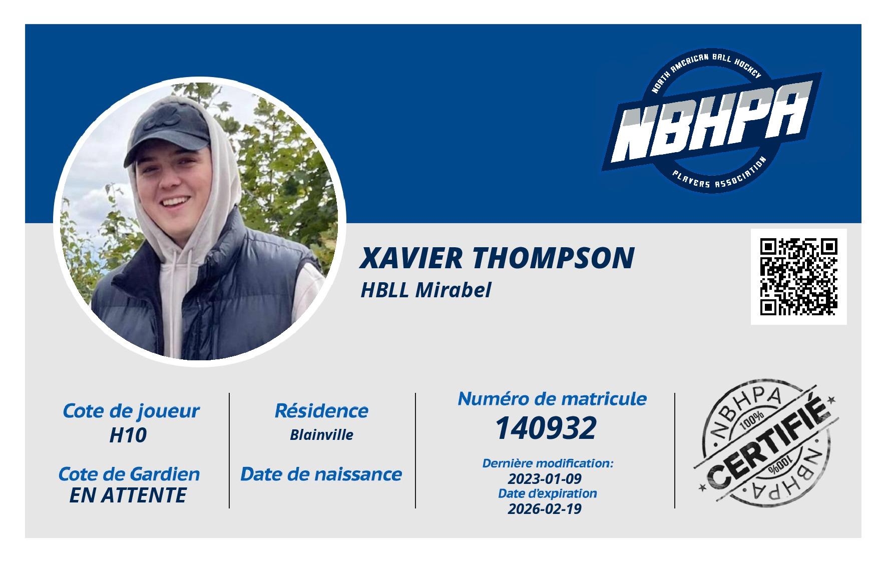 Xavier Thompson