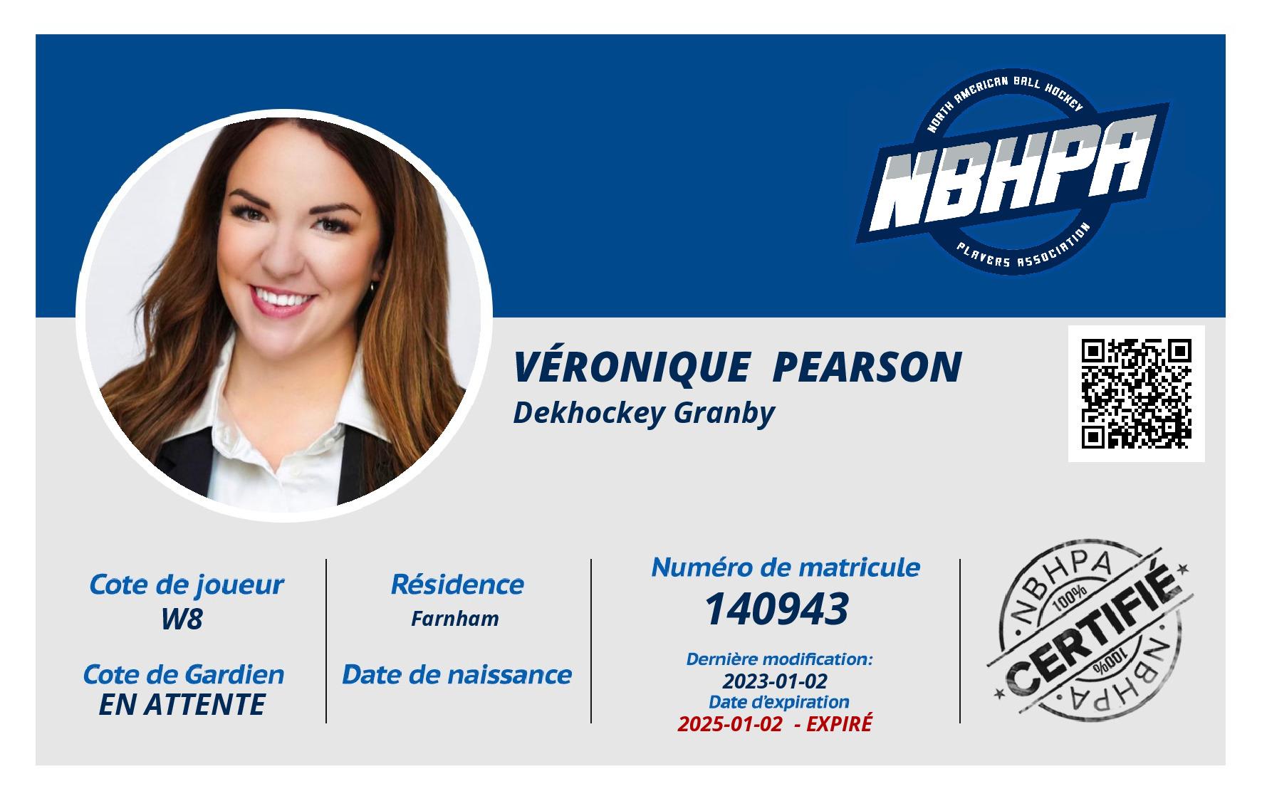 Véronique  Pearson 