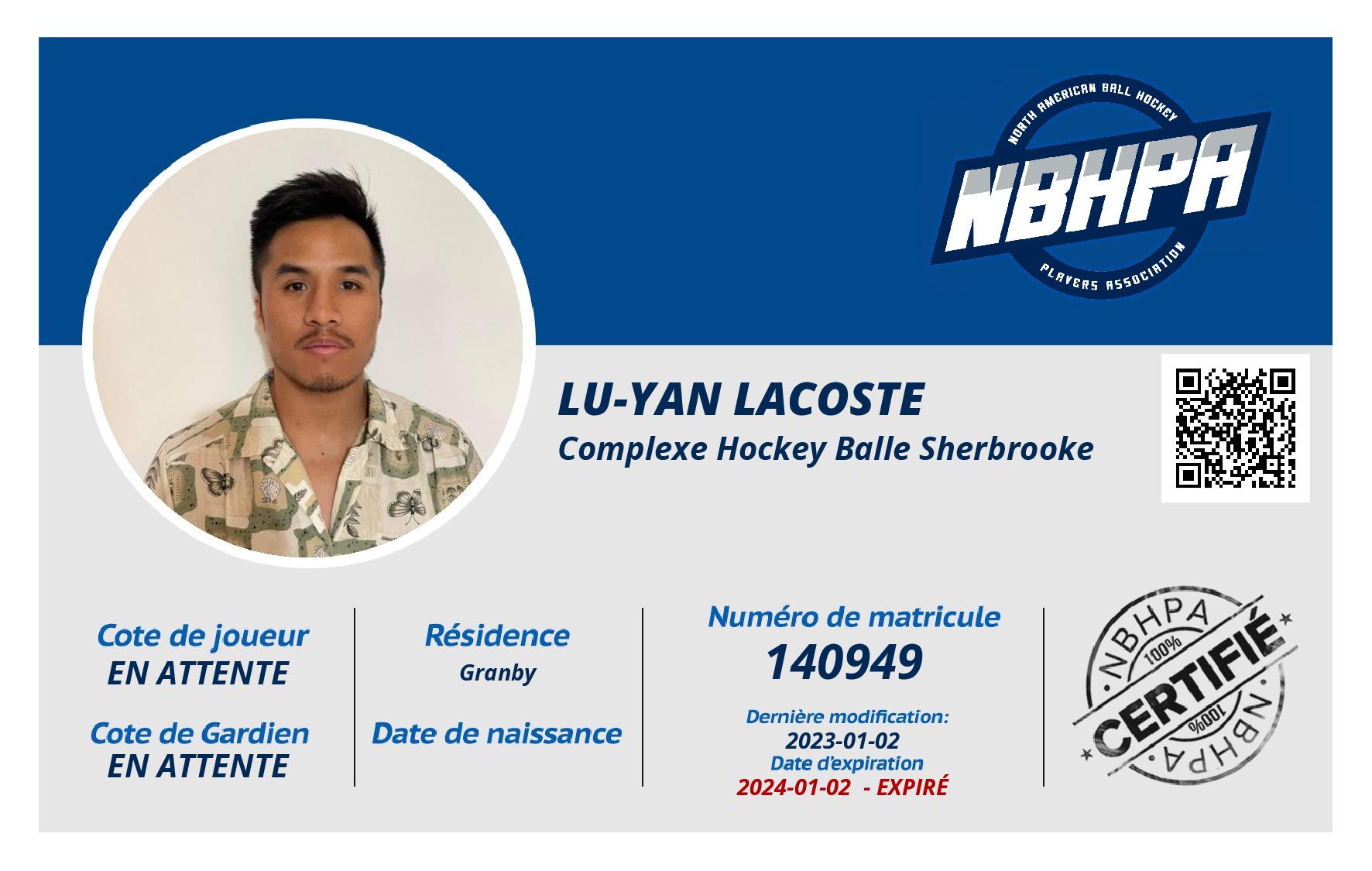 Lu-Yan Lacoste