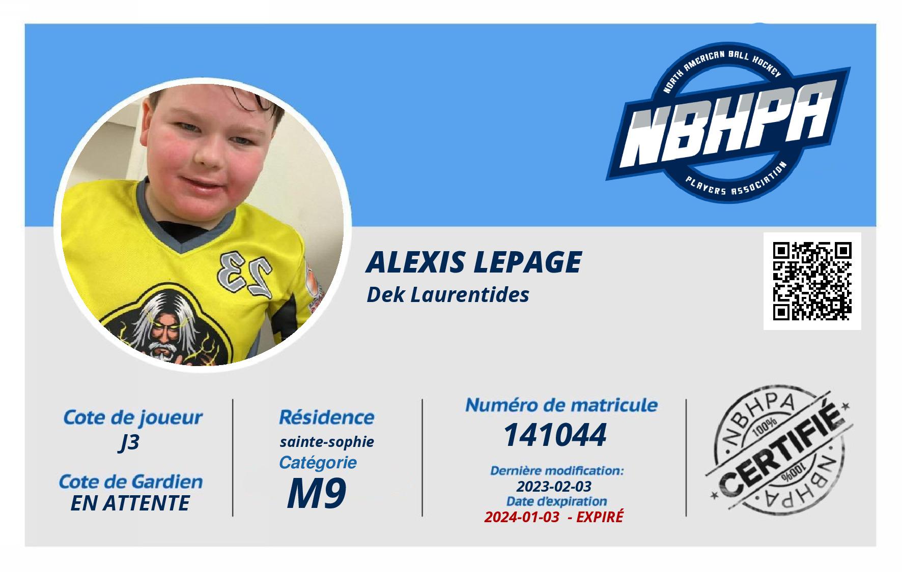 Alexis Lepage
