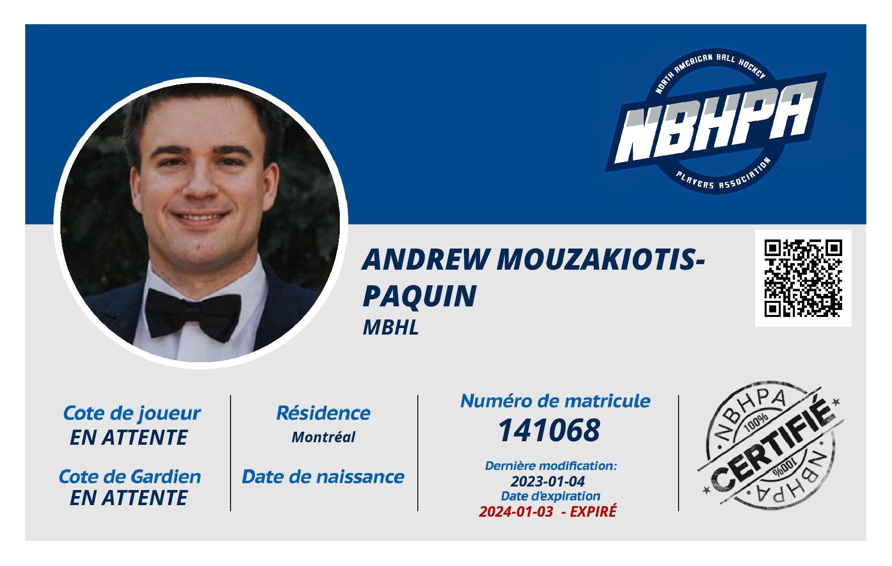 Andrew Mouzakiotis-Paquin