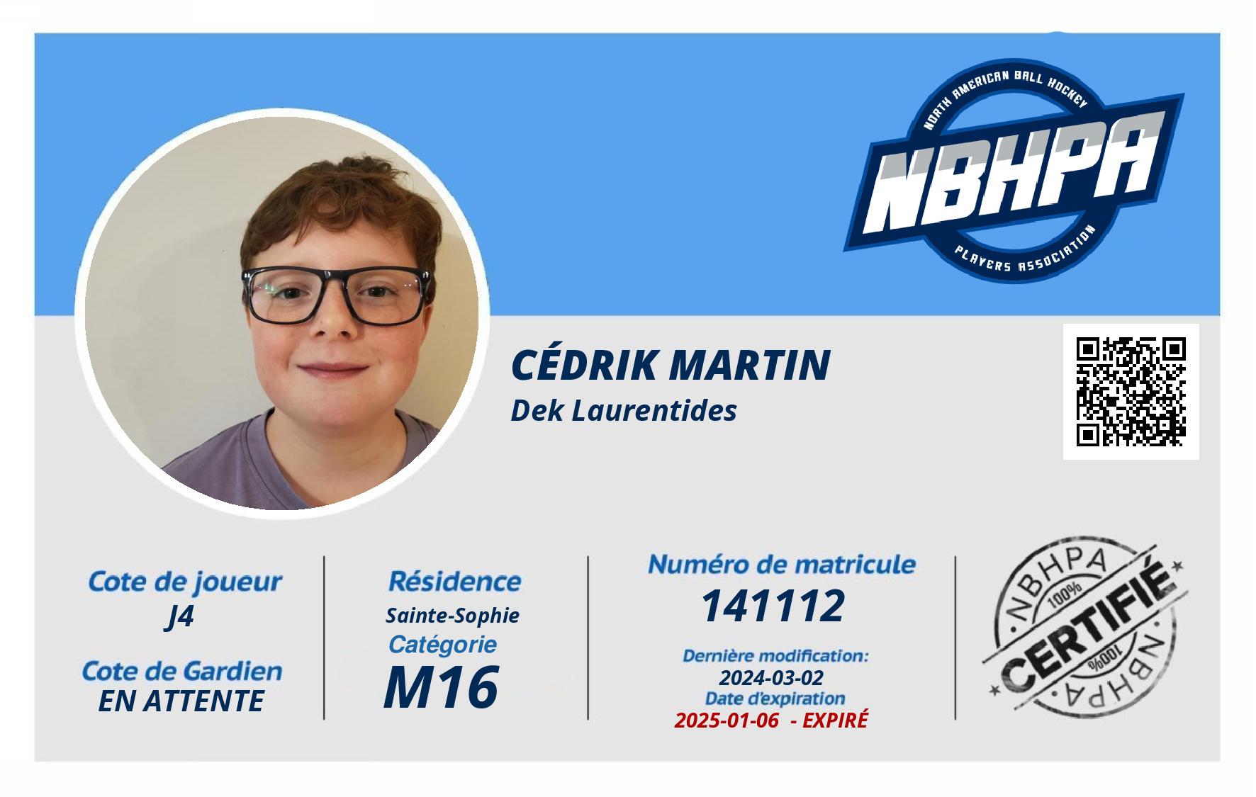 Cédrik Martin