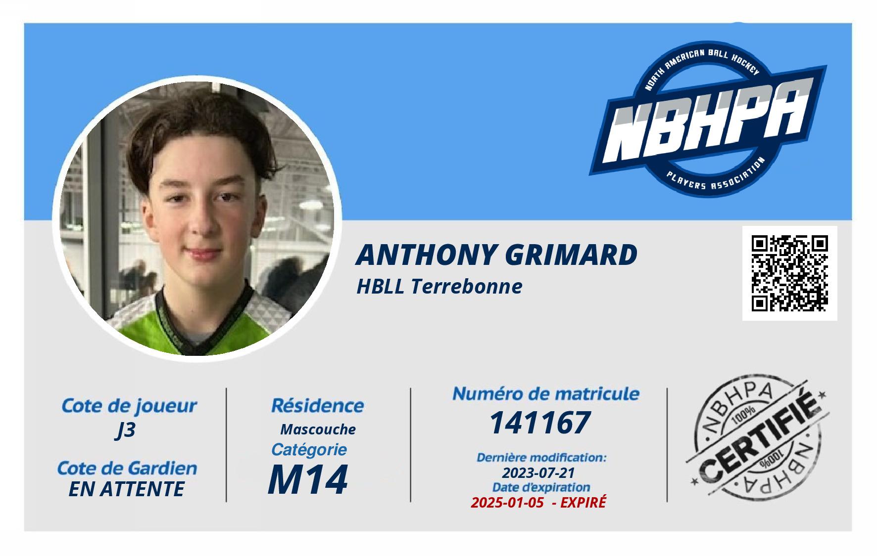 Anthony Grimard