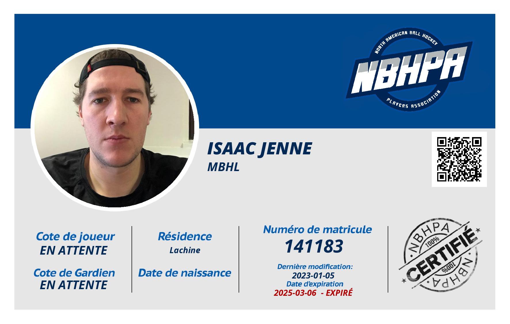 Isaac Jenne