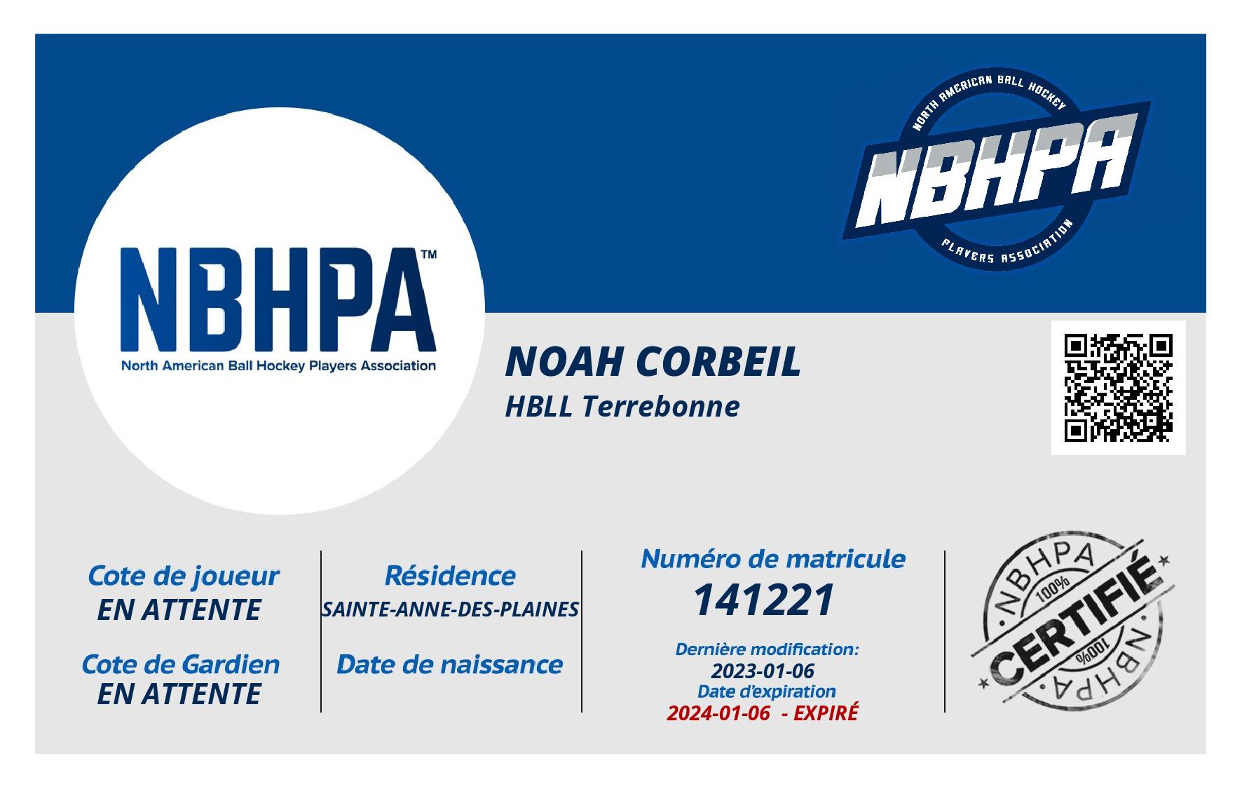 Noah Corbeil