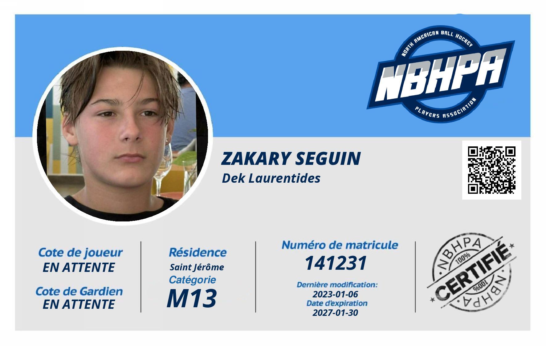 Zakary Seguin