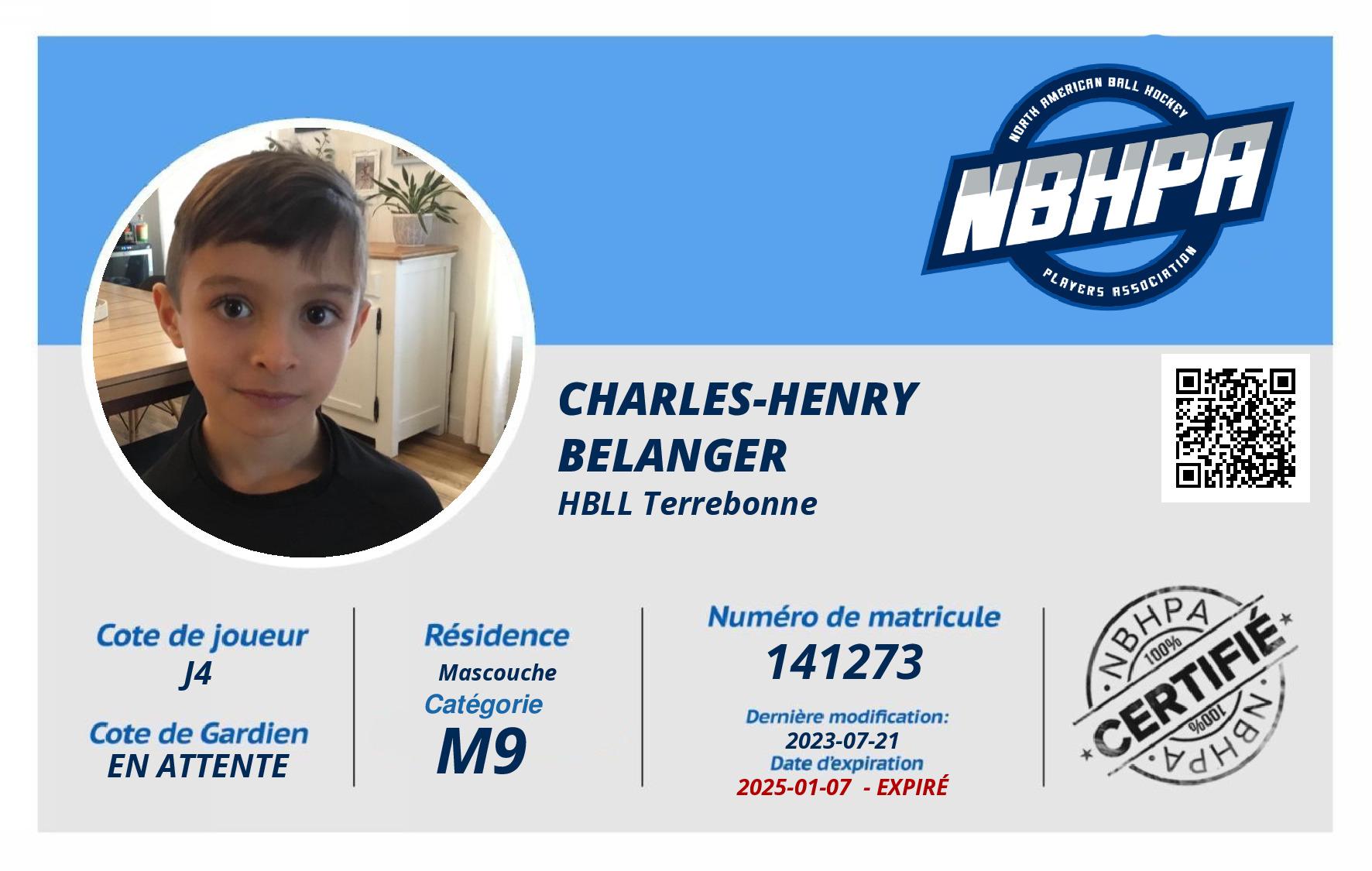 Charles-Henry Belanger