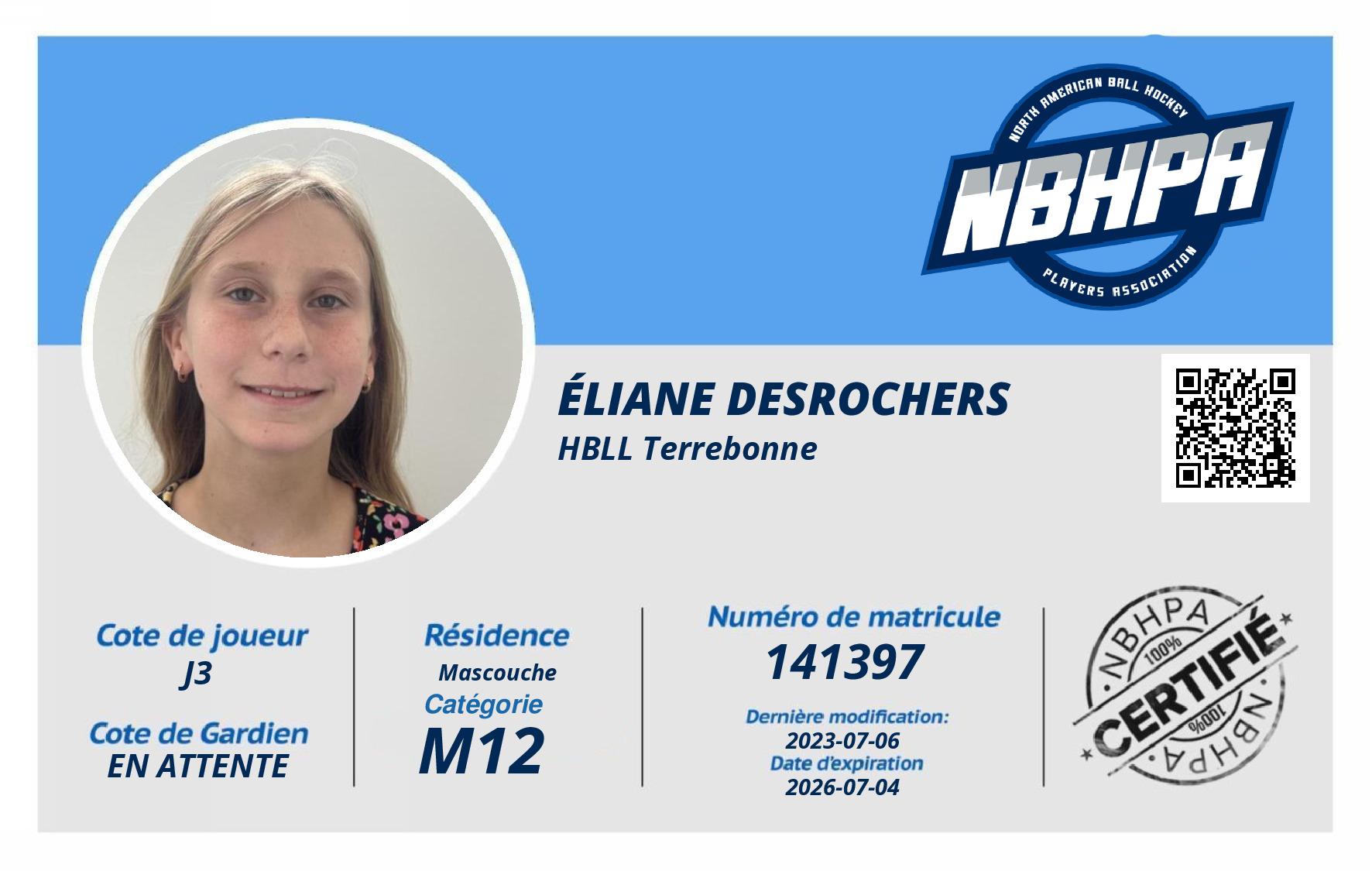 Éliane Desrochers