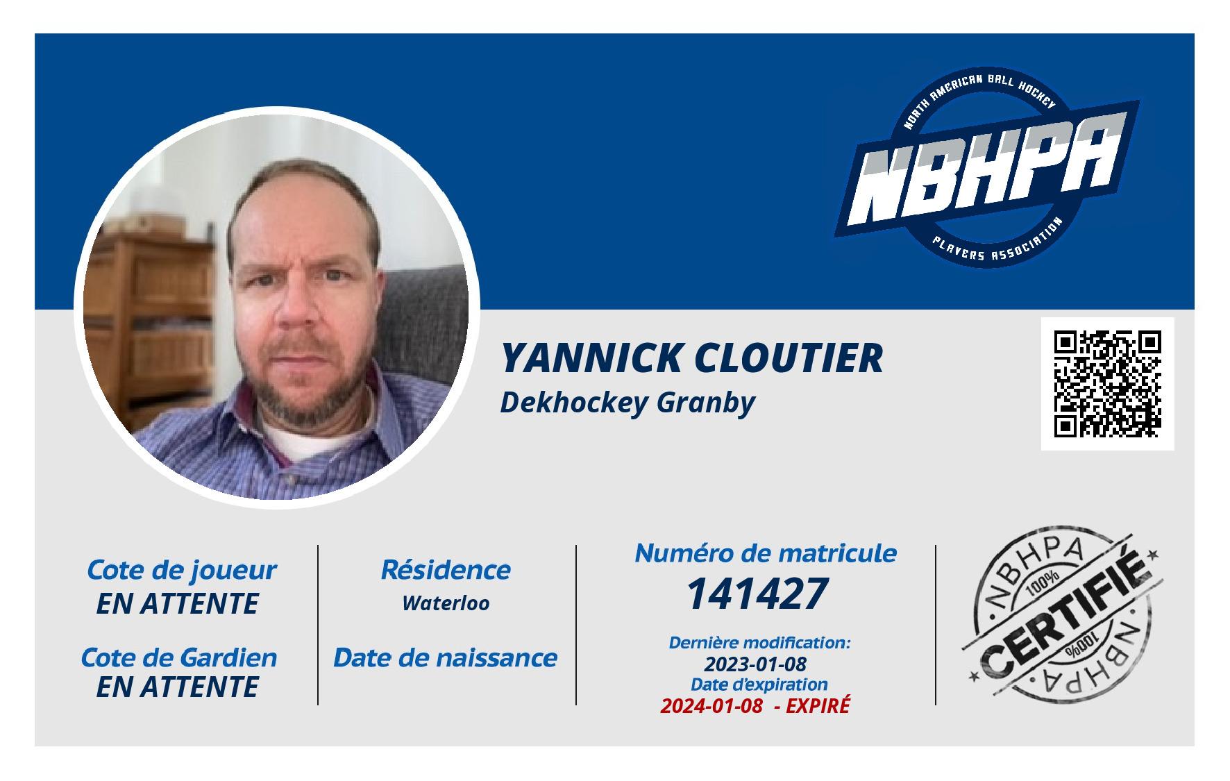 Yannick Cloutier