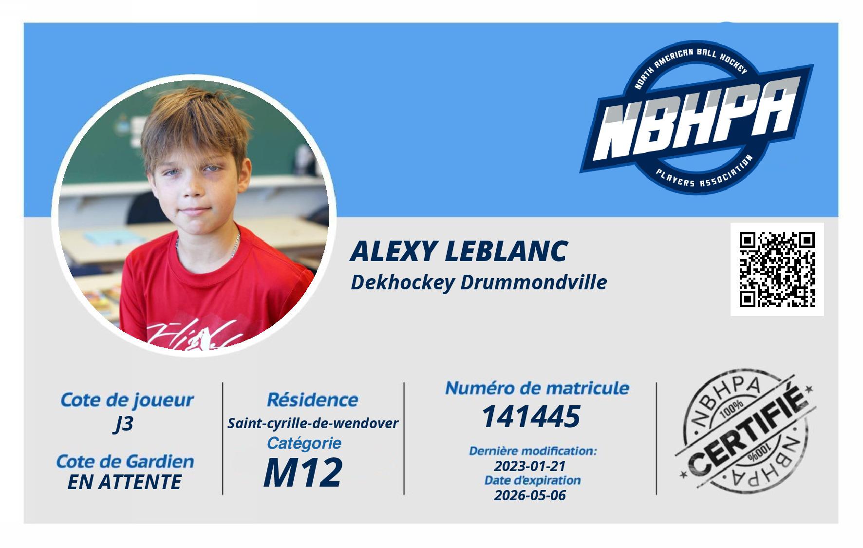 Alexy Leblanc 