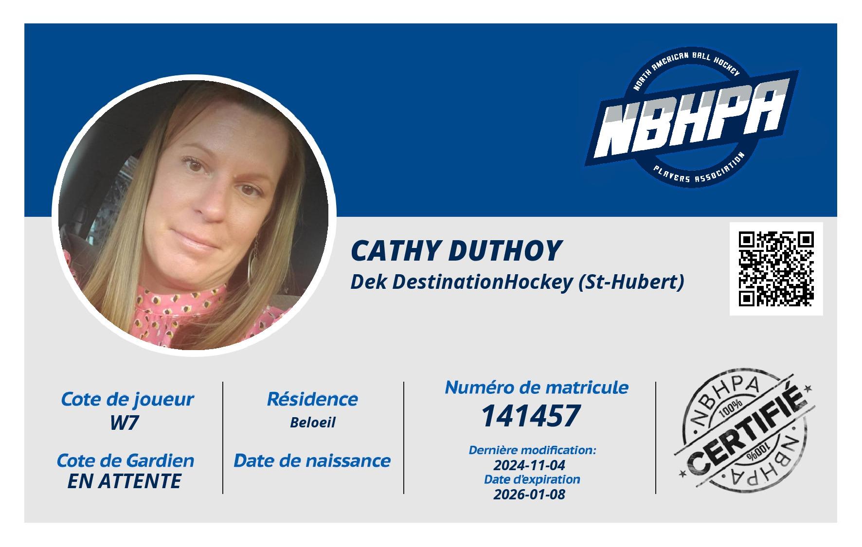 Cathy Duthoy