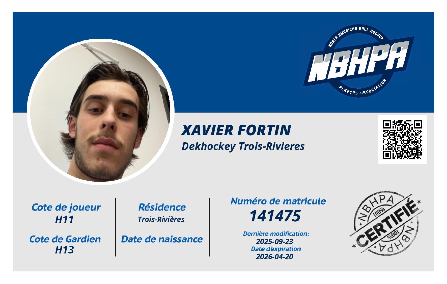 Xavier Fortin
