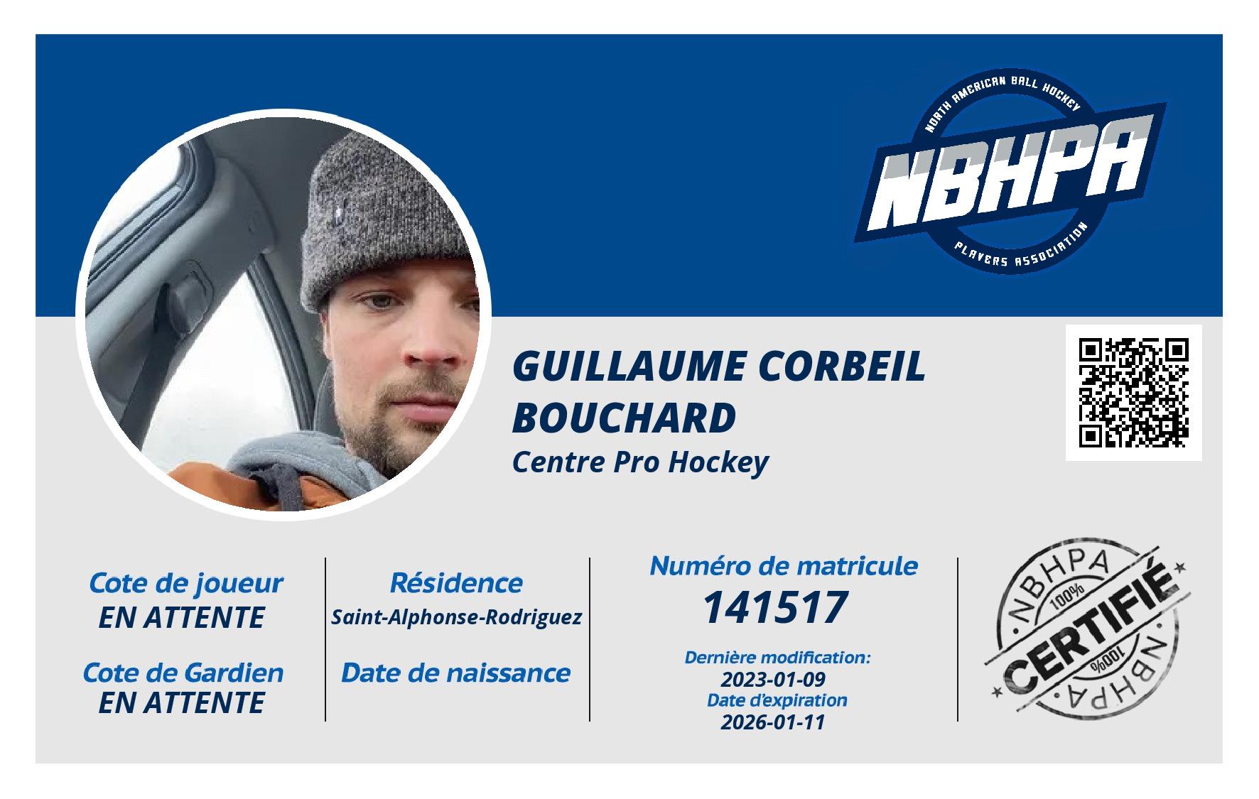 Guillaume Corbeil Bouchard