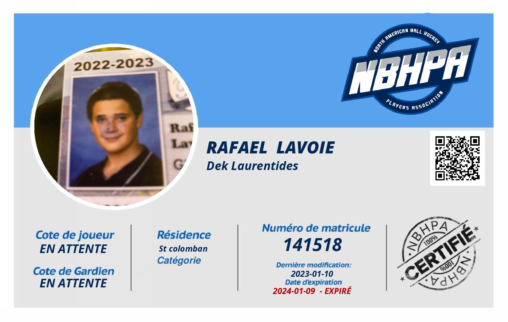 Rafael  Lavoie
