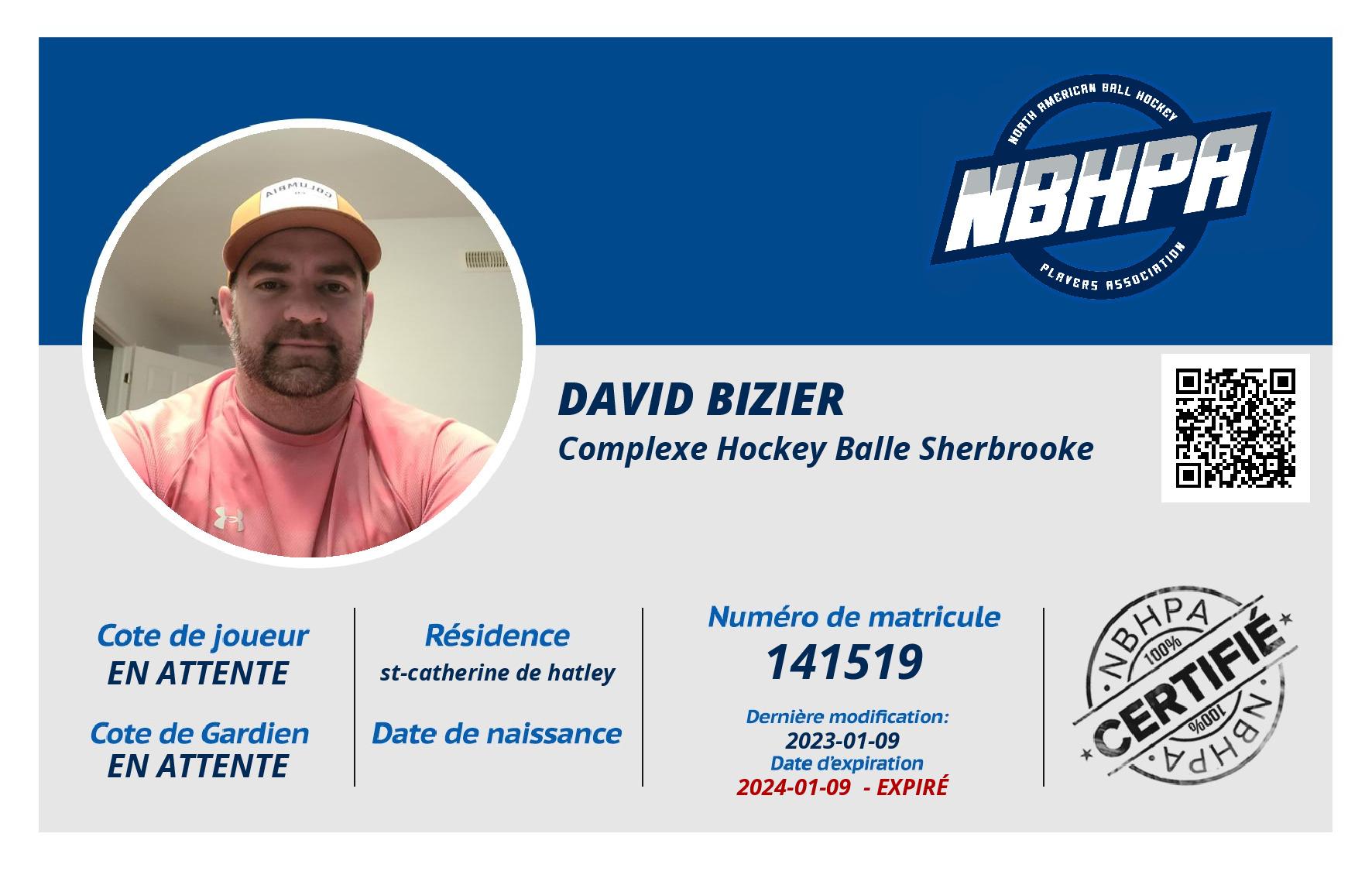 David Bizier
