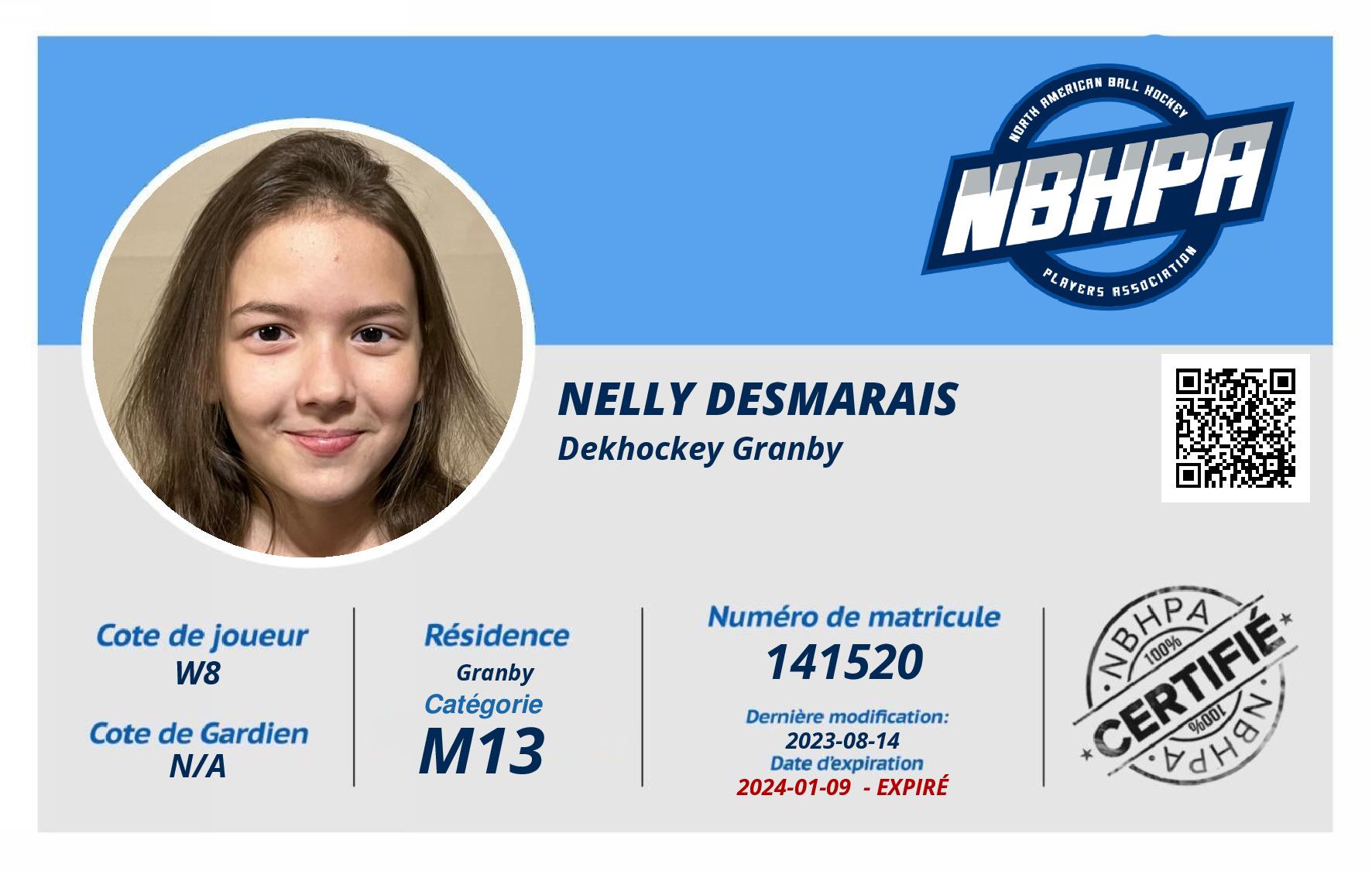 Nelly Desmarais 