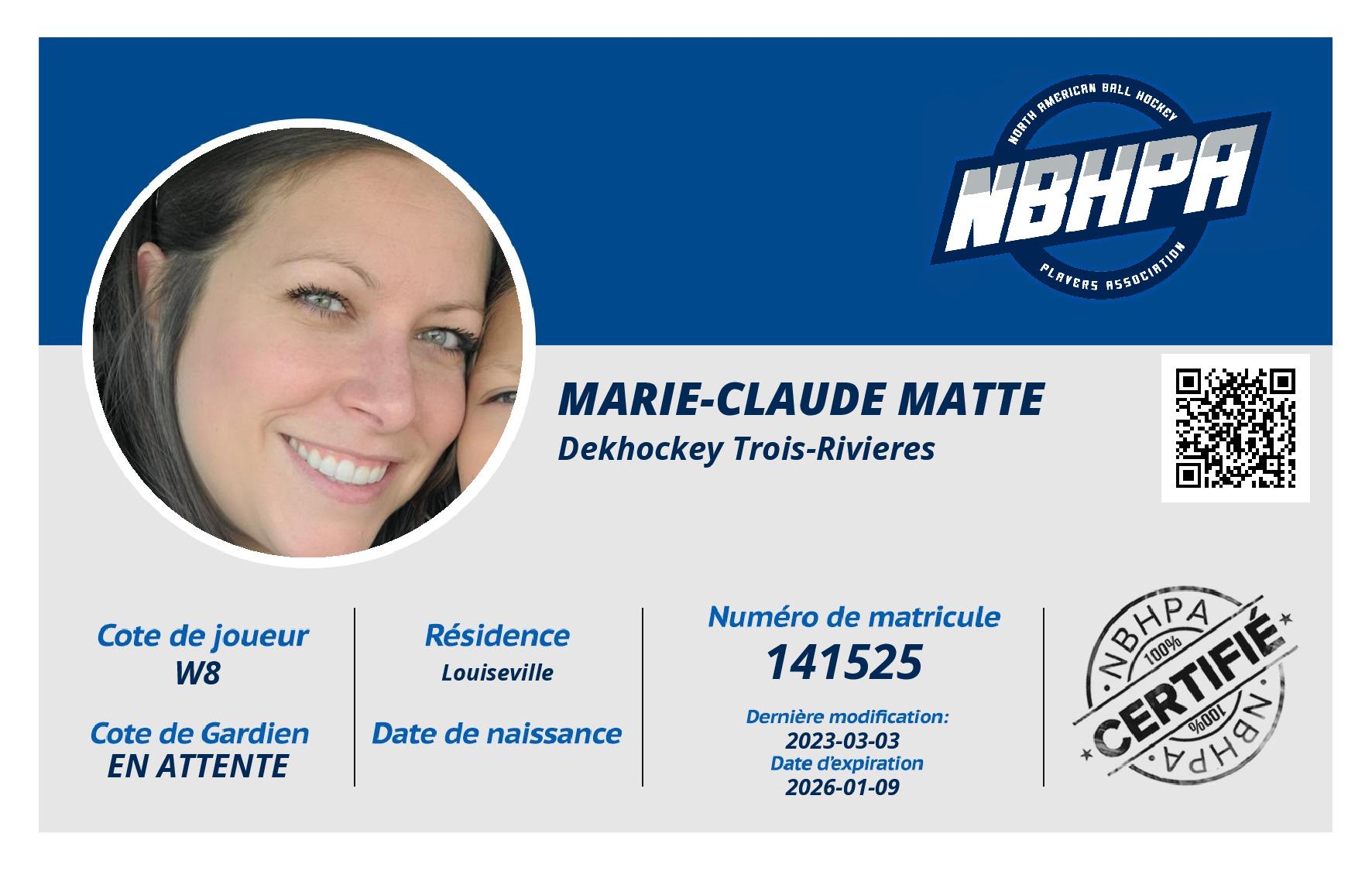 Marie-Claude Matte