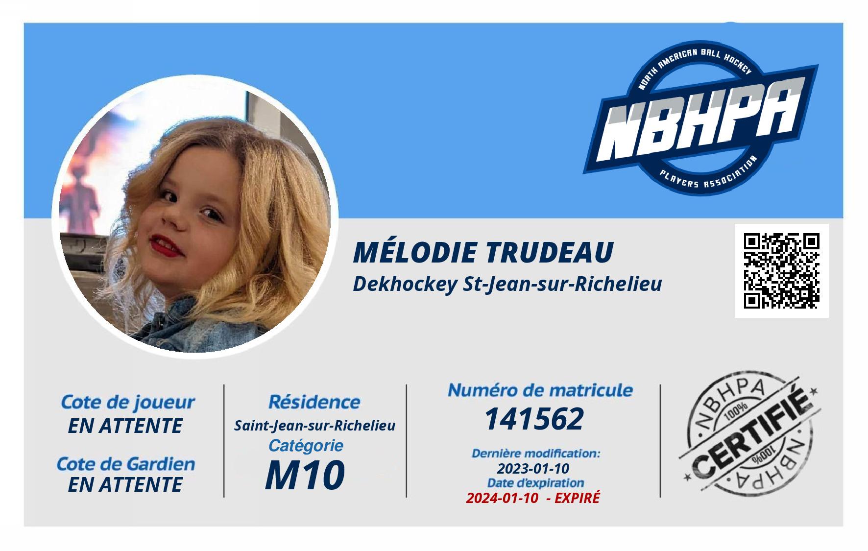 Mélodie Trudeau