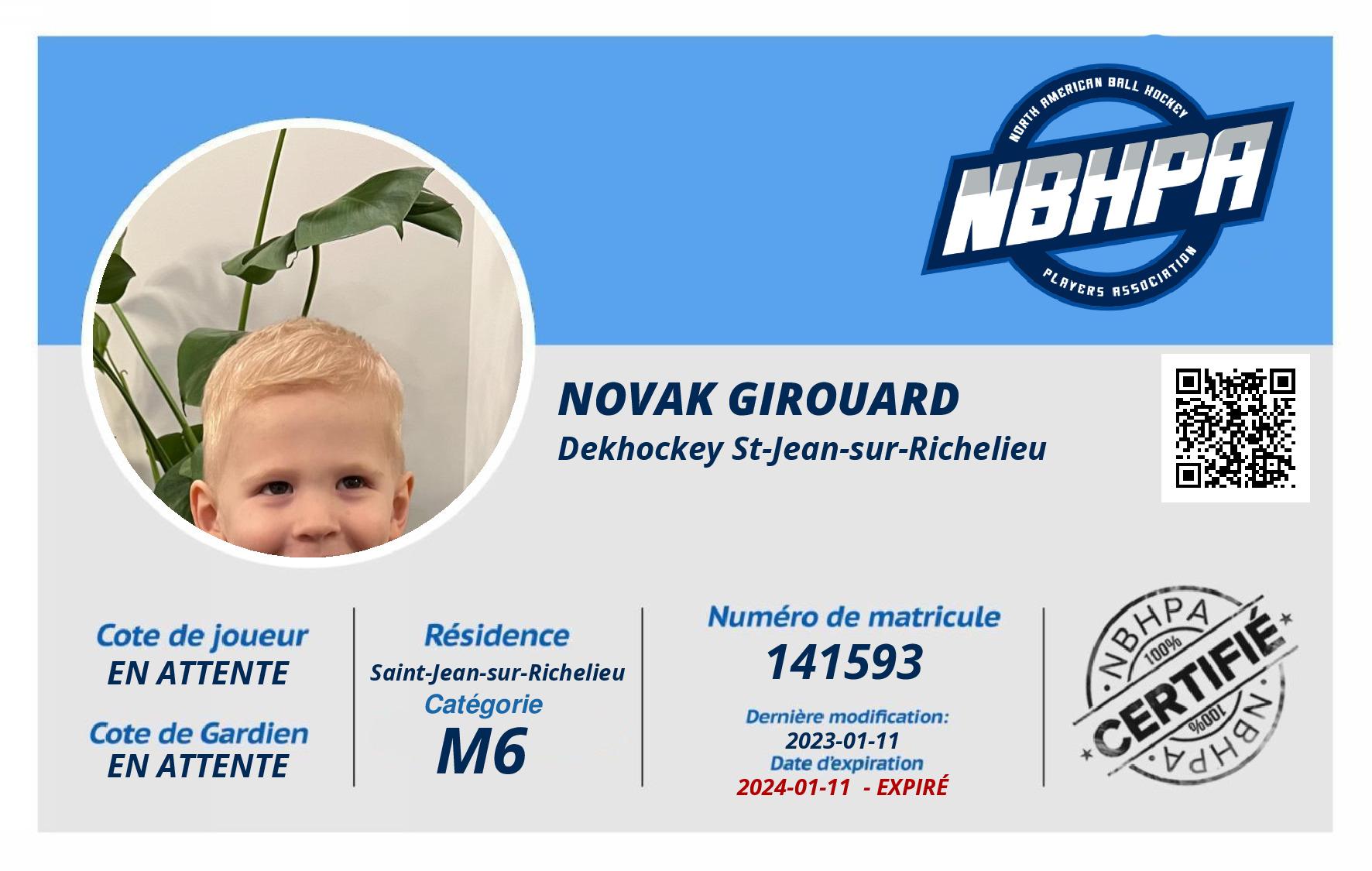 Novak Girouard