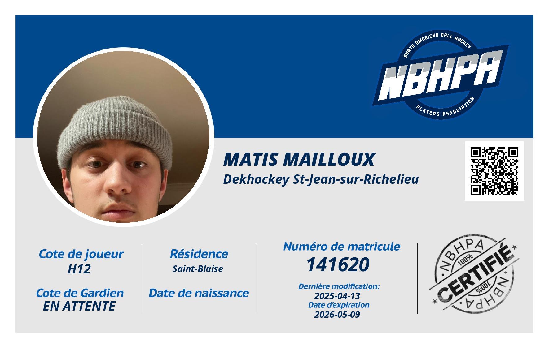 Matis Mailloux
