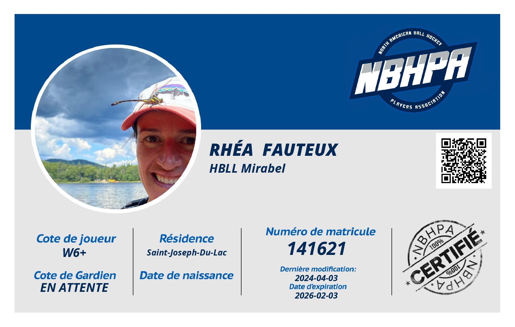 Rhéa  Fauteux