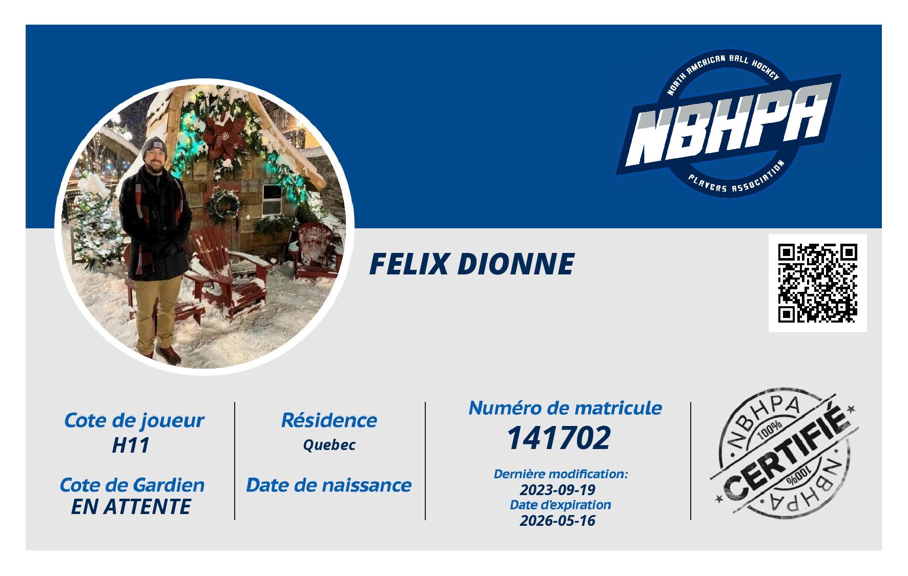 Felix Dionne 
