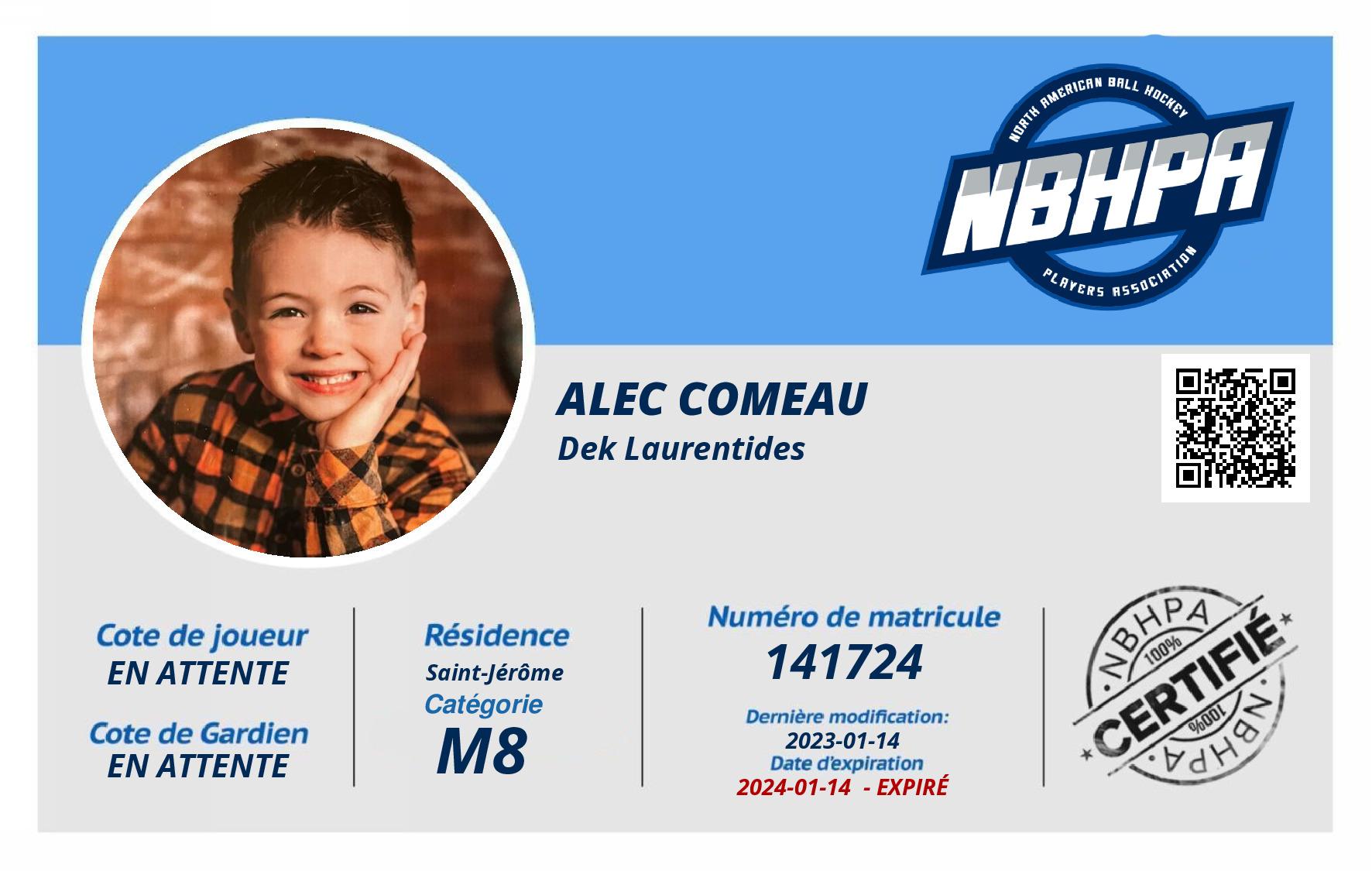 Alec Comeau