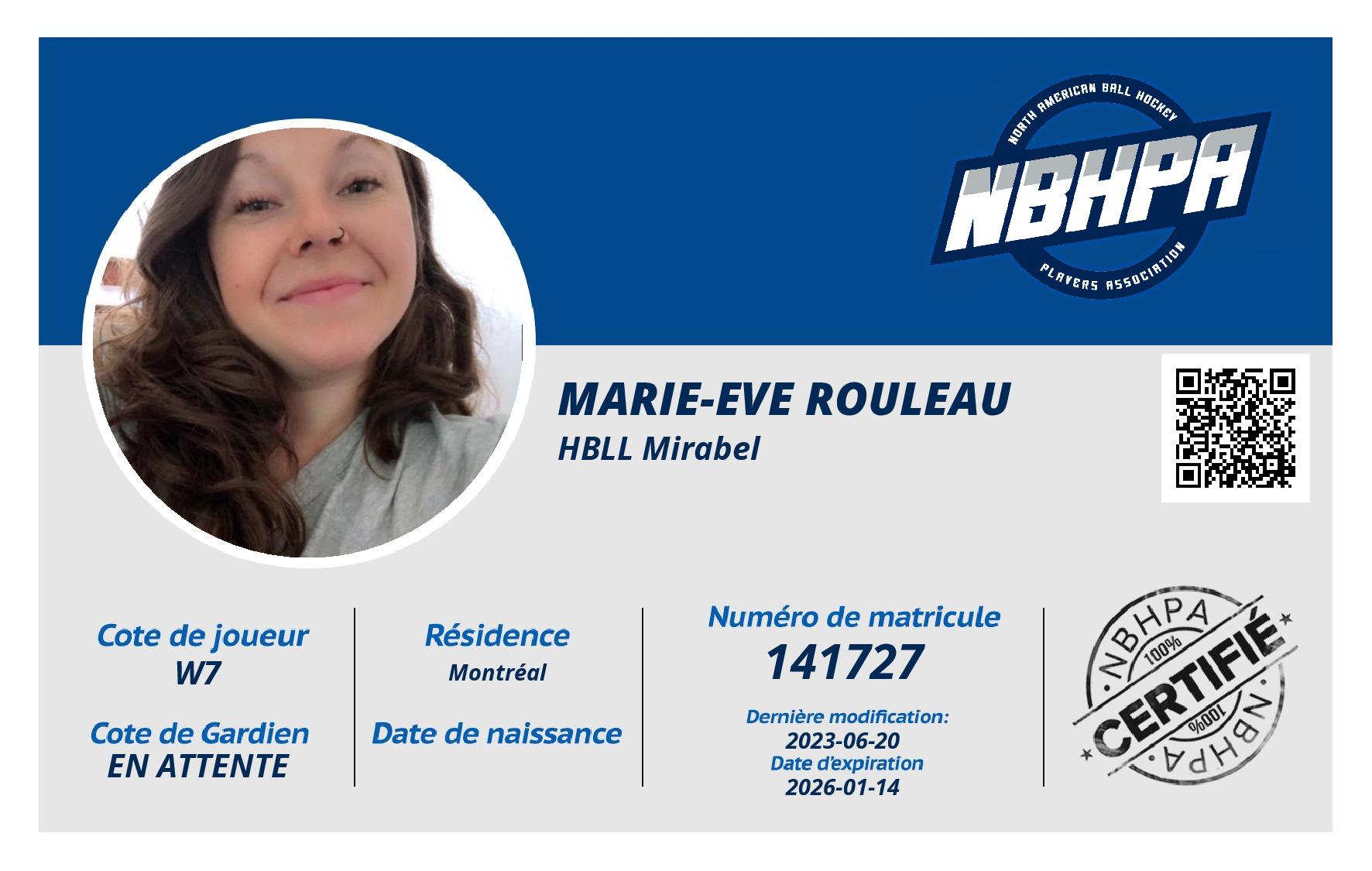 Marie-Eve Rouleau