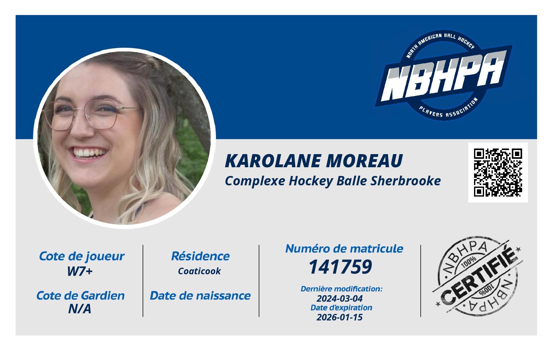 Karolane Moreau