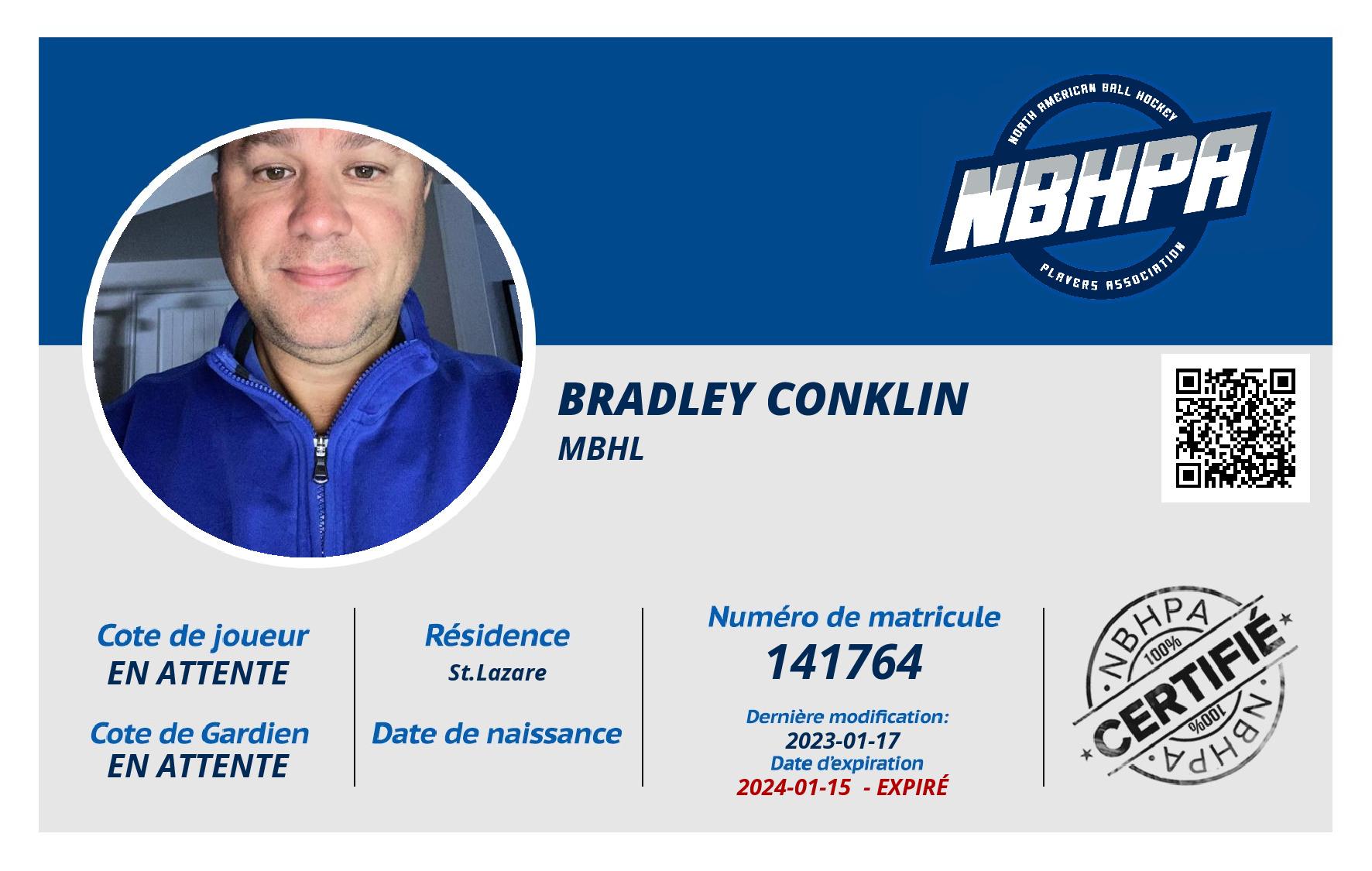 Bradley Conklin
