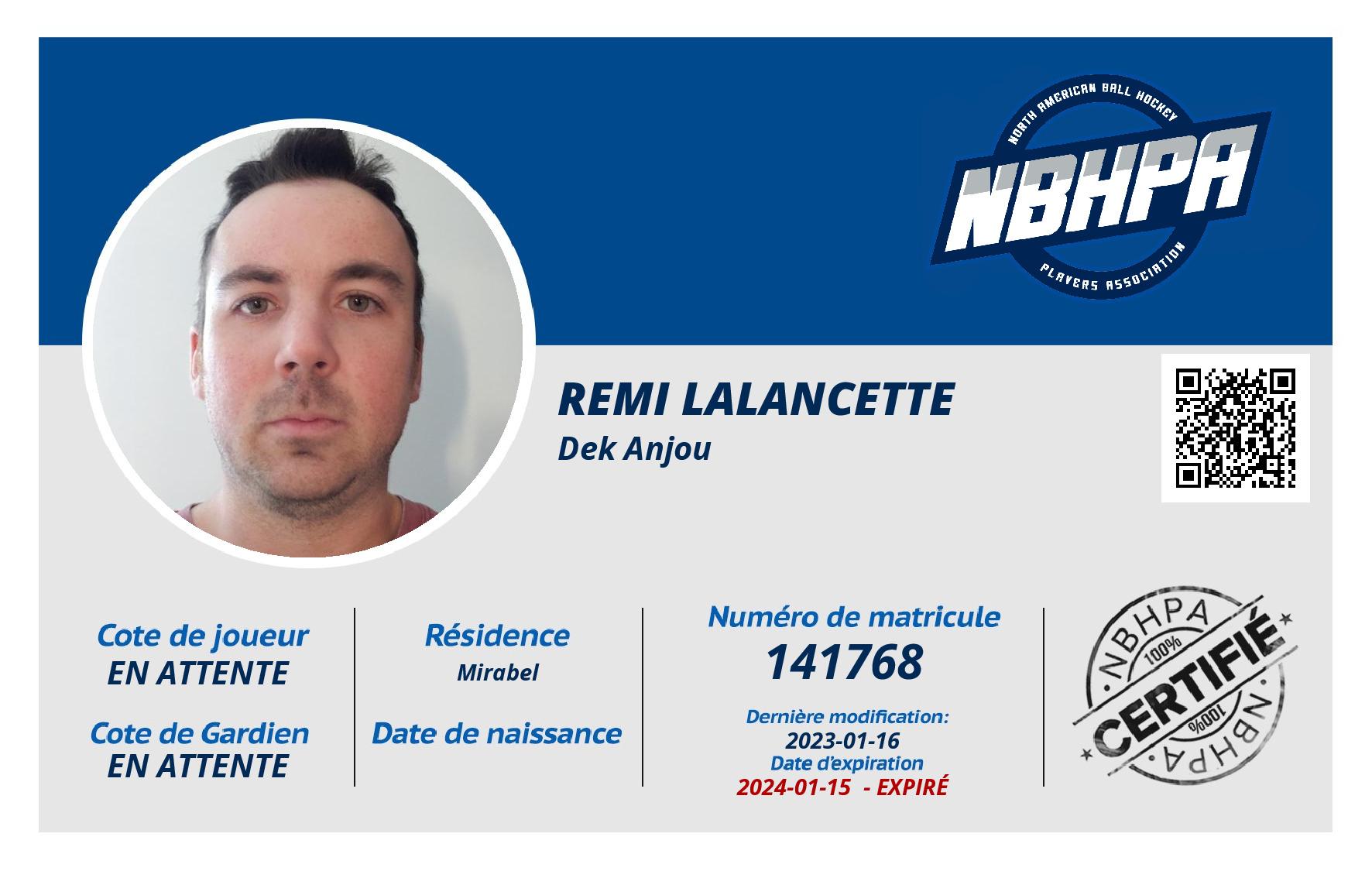 Remi Lalancette