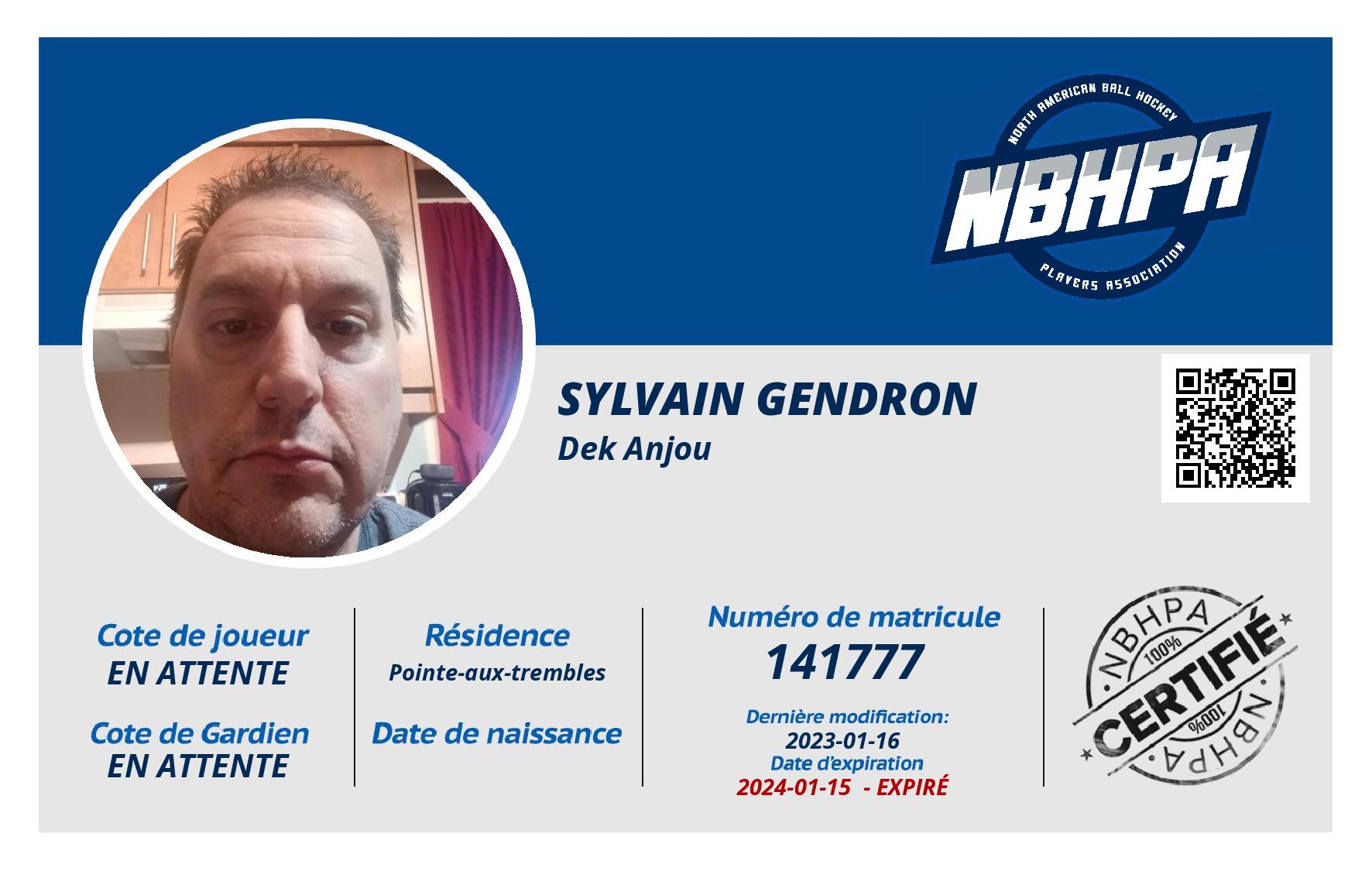 Sylvain Gendron