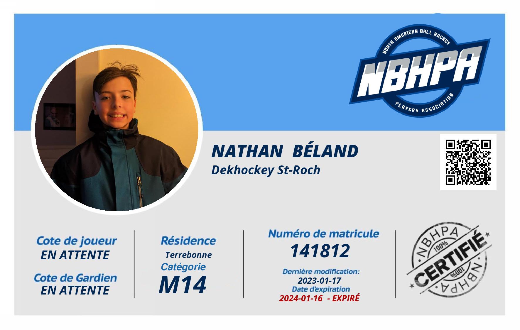 Nathan  Béland