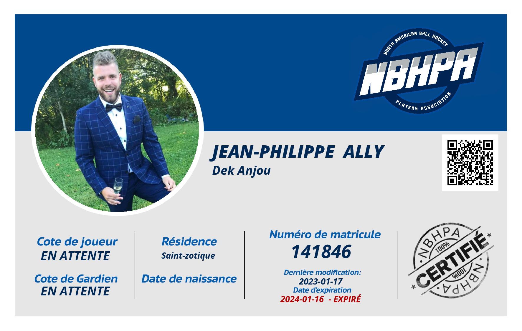 Jean-Philippe  Ally