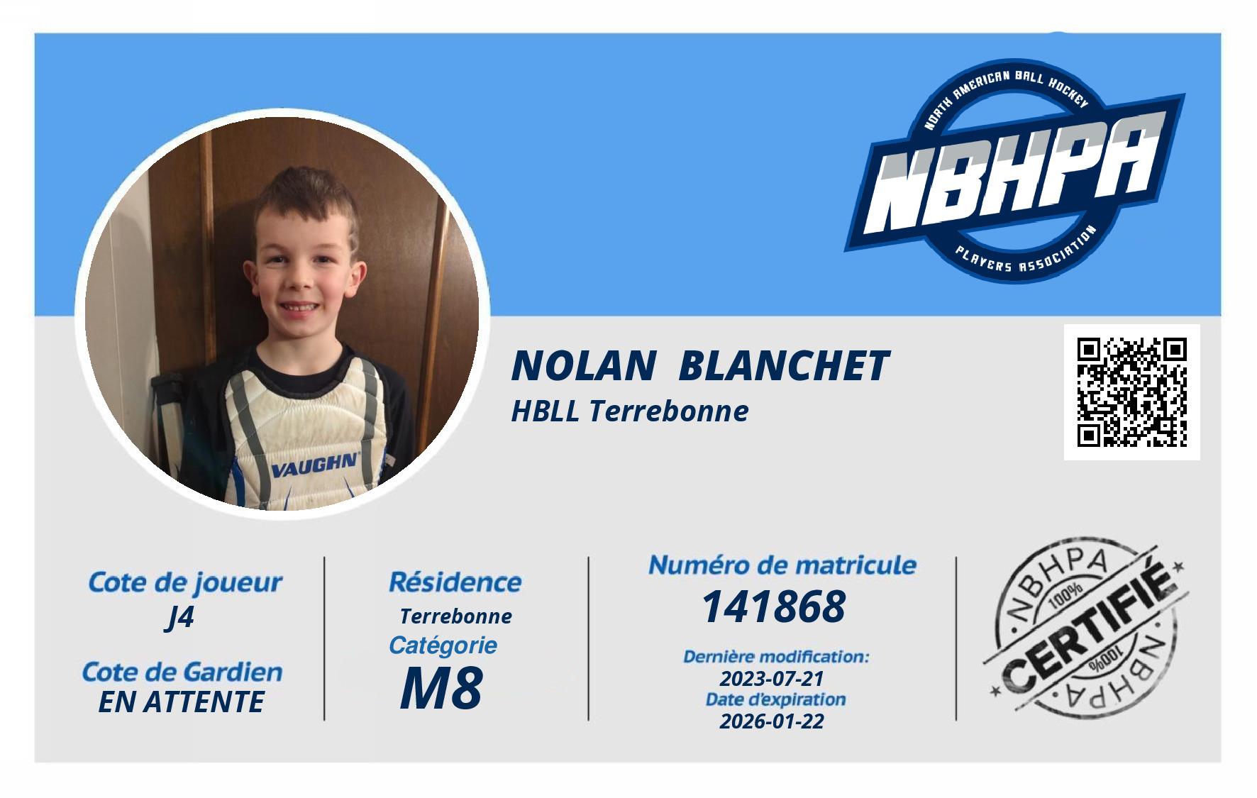 Nolan  Blanchet