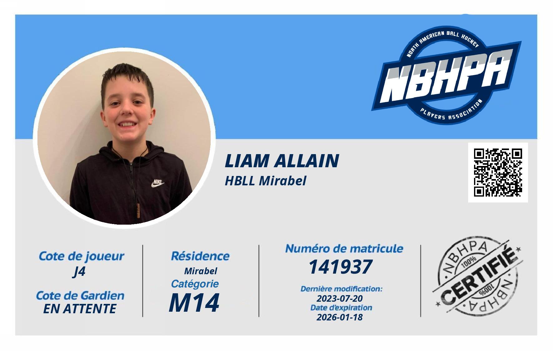 Liam Allain