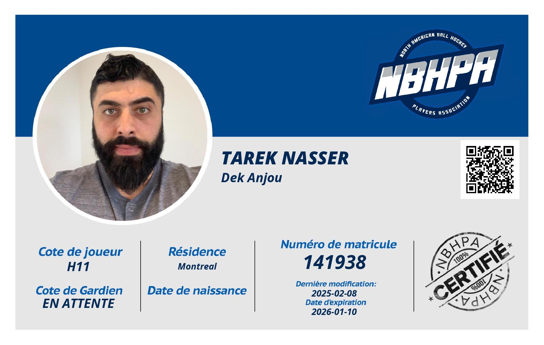 Tarek Nasser