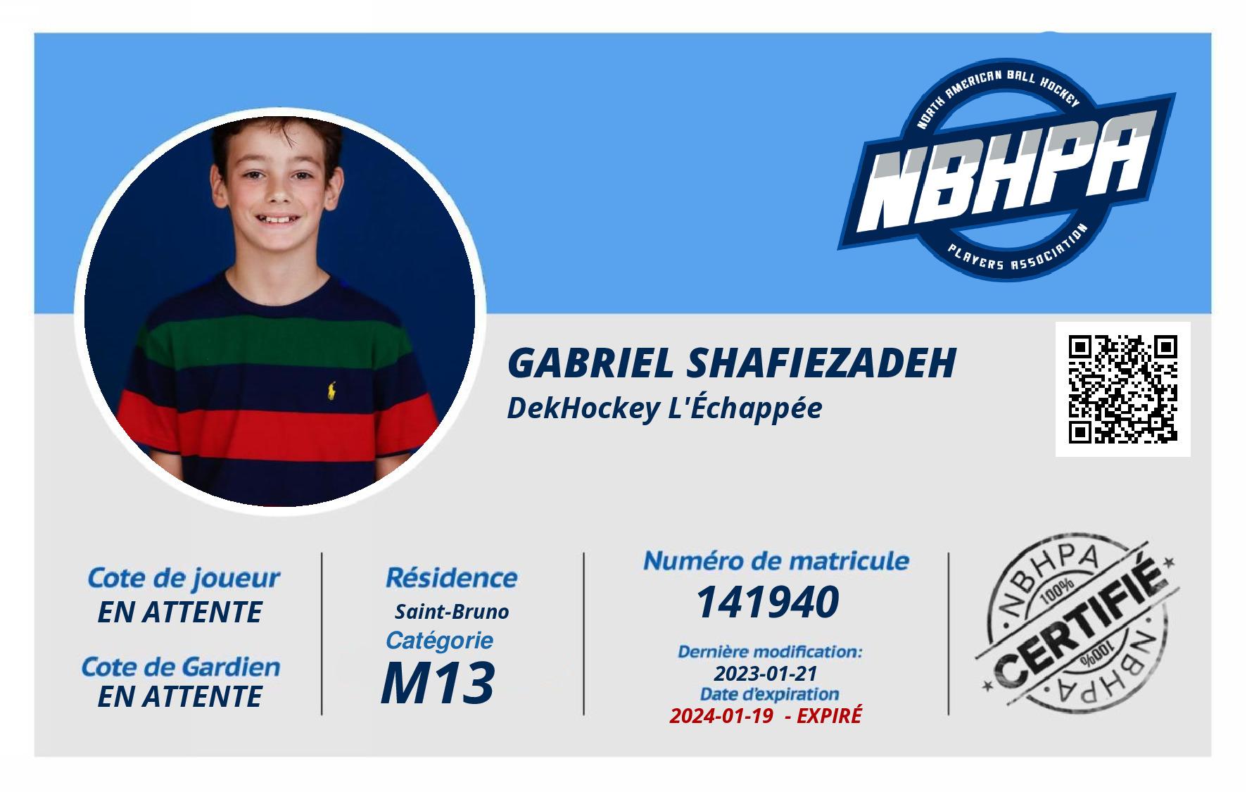 Gabriel Shafiezadeh 
