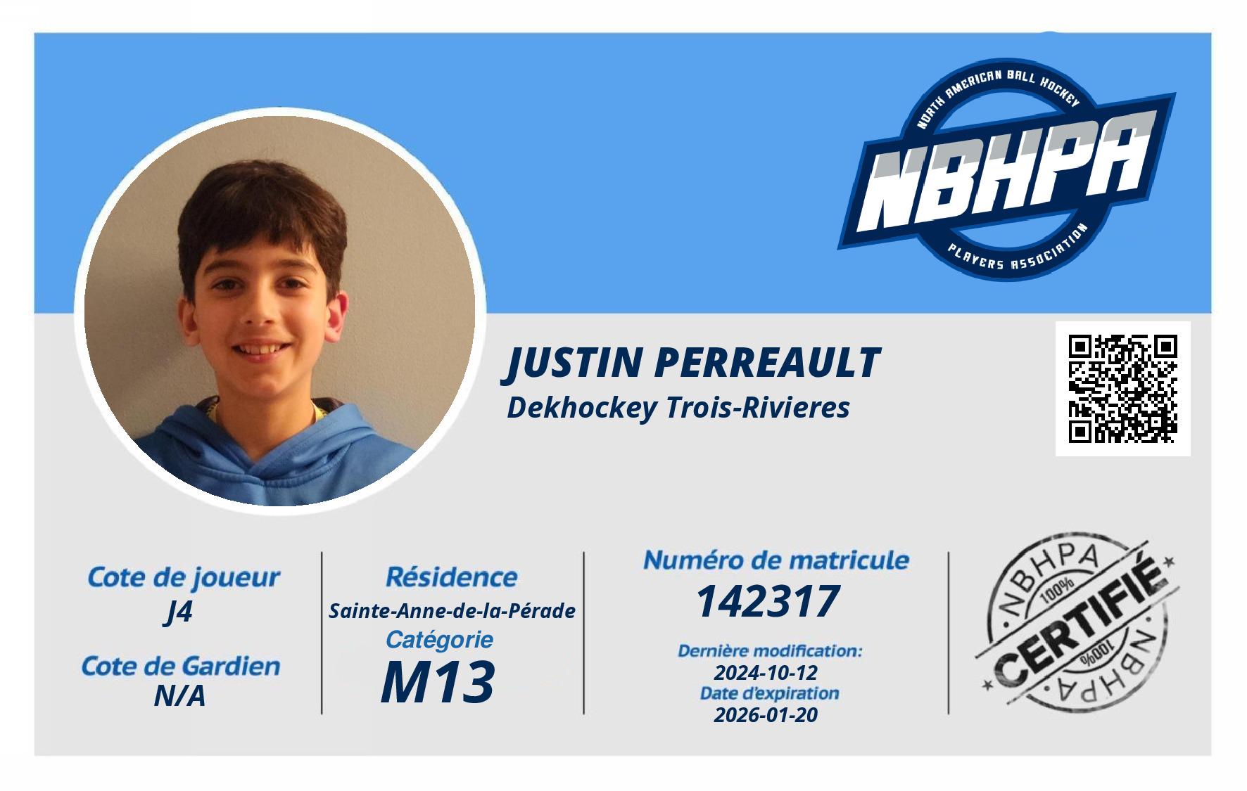 Justin Perreault