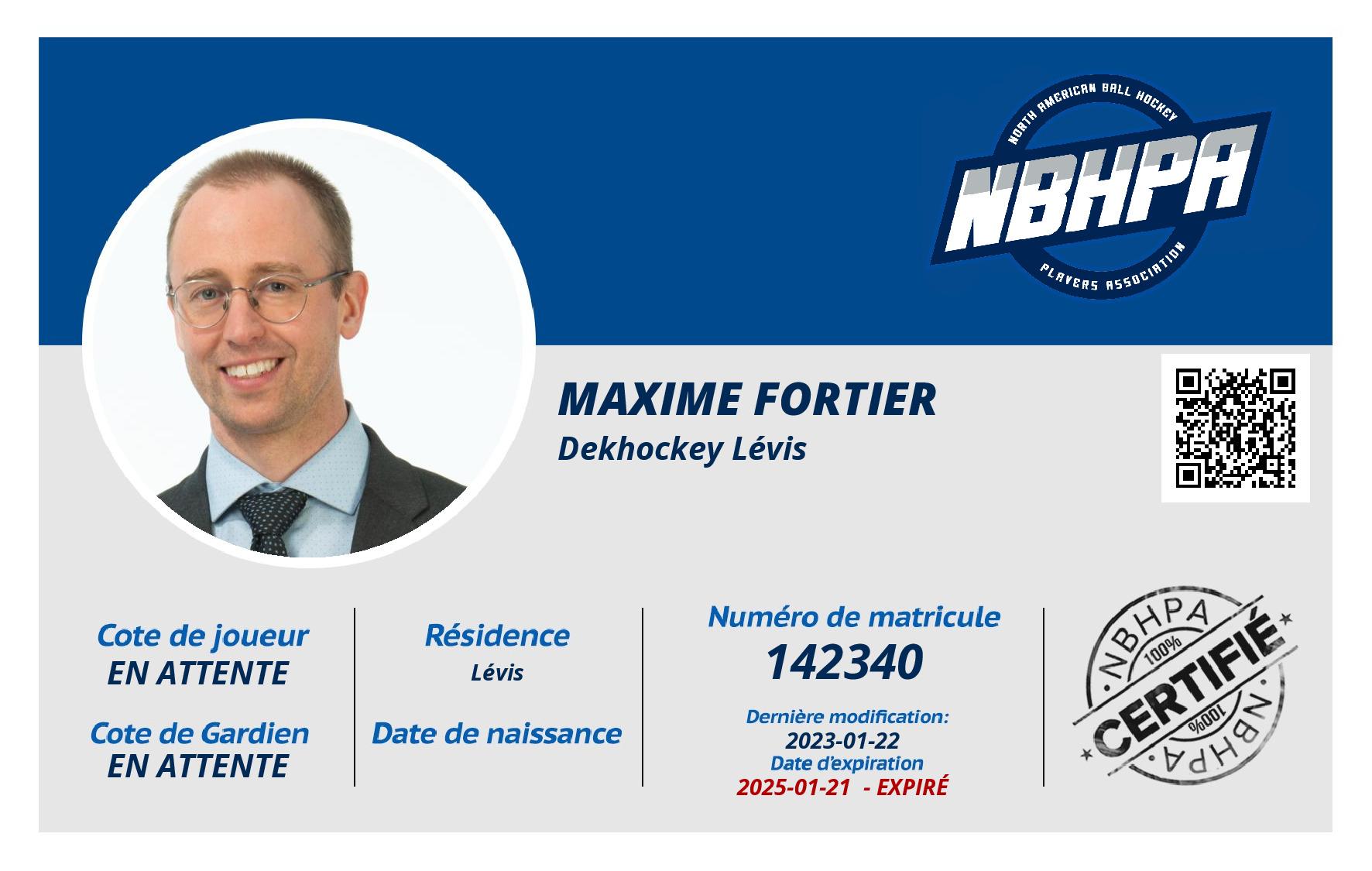 Maxime Fortier