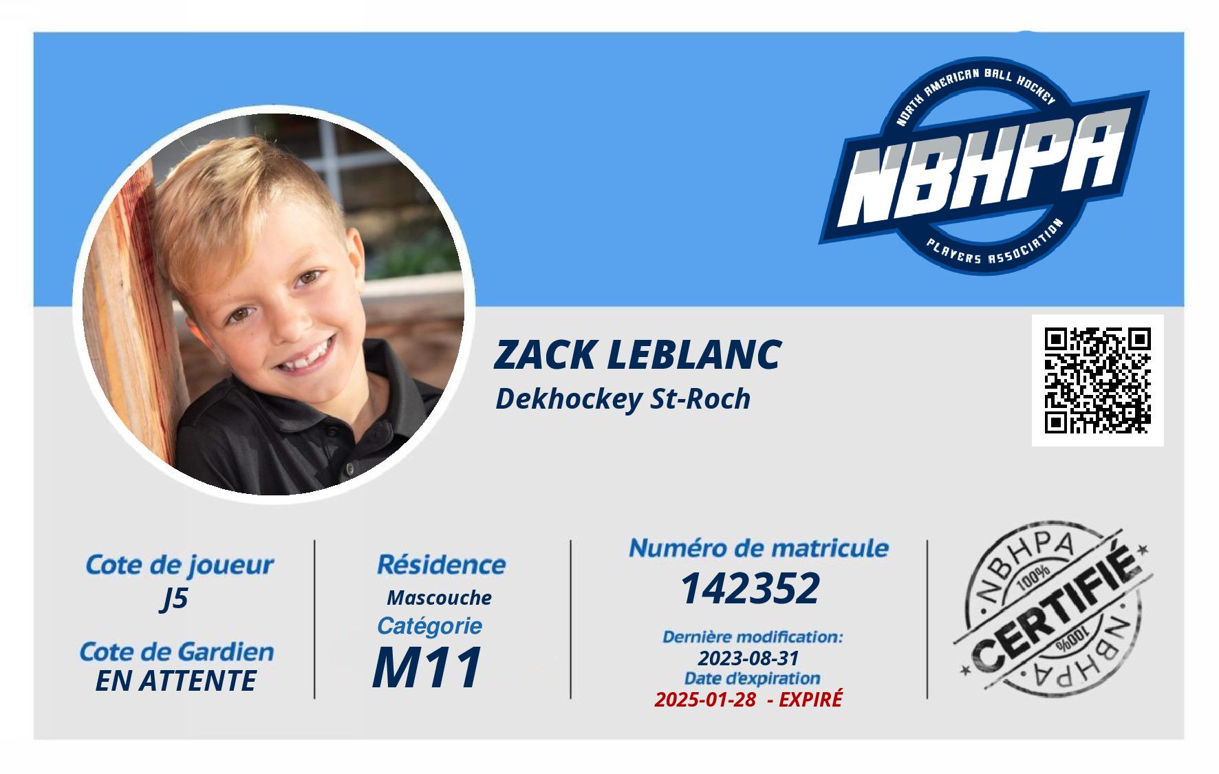 Zack Leblanc 