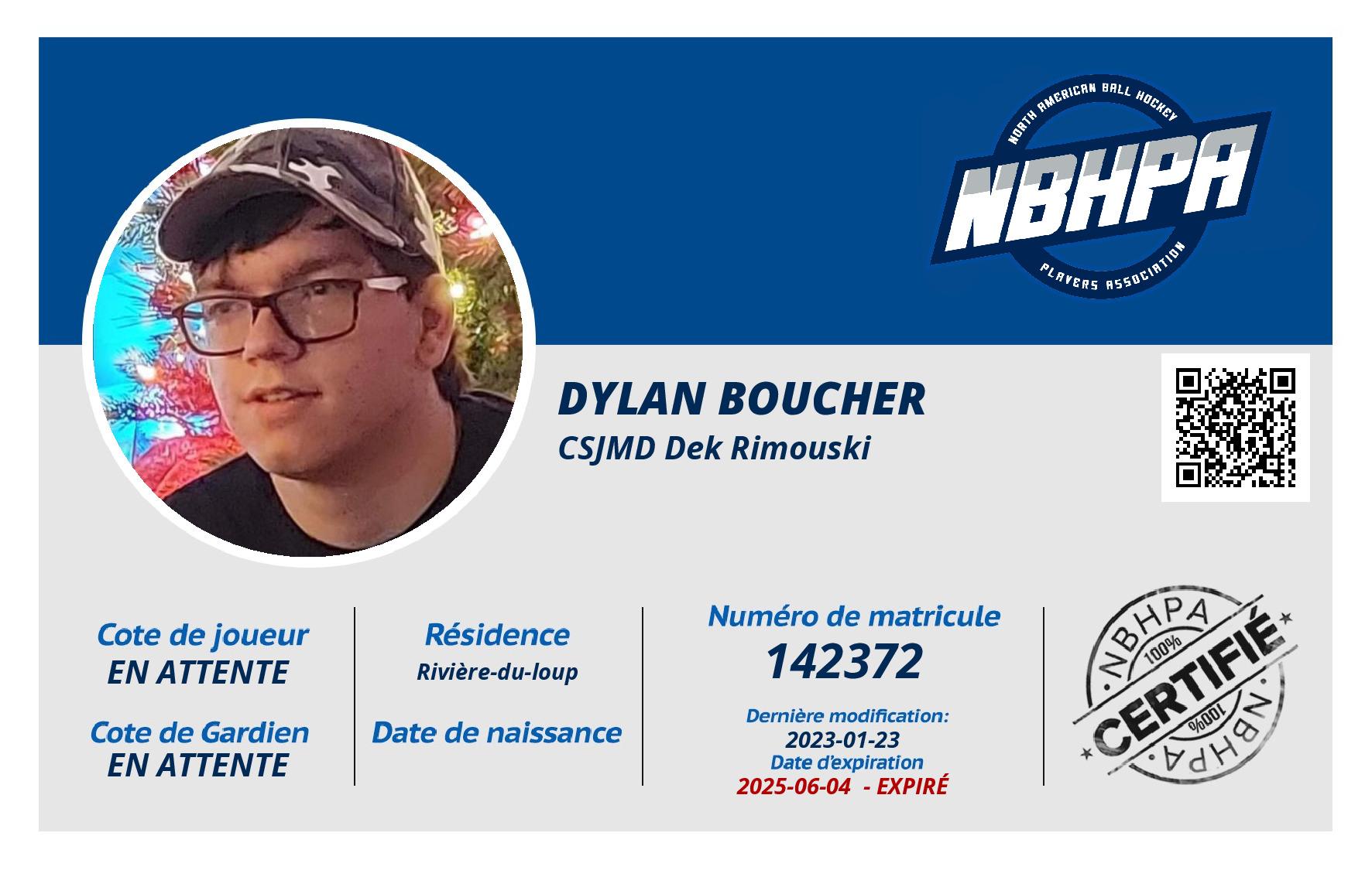 Dylan Boucher