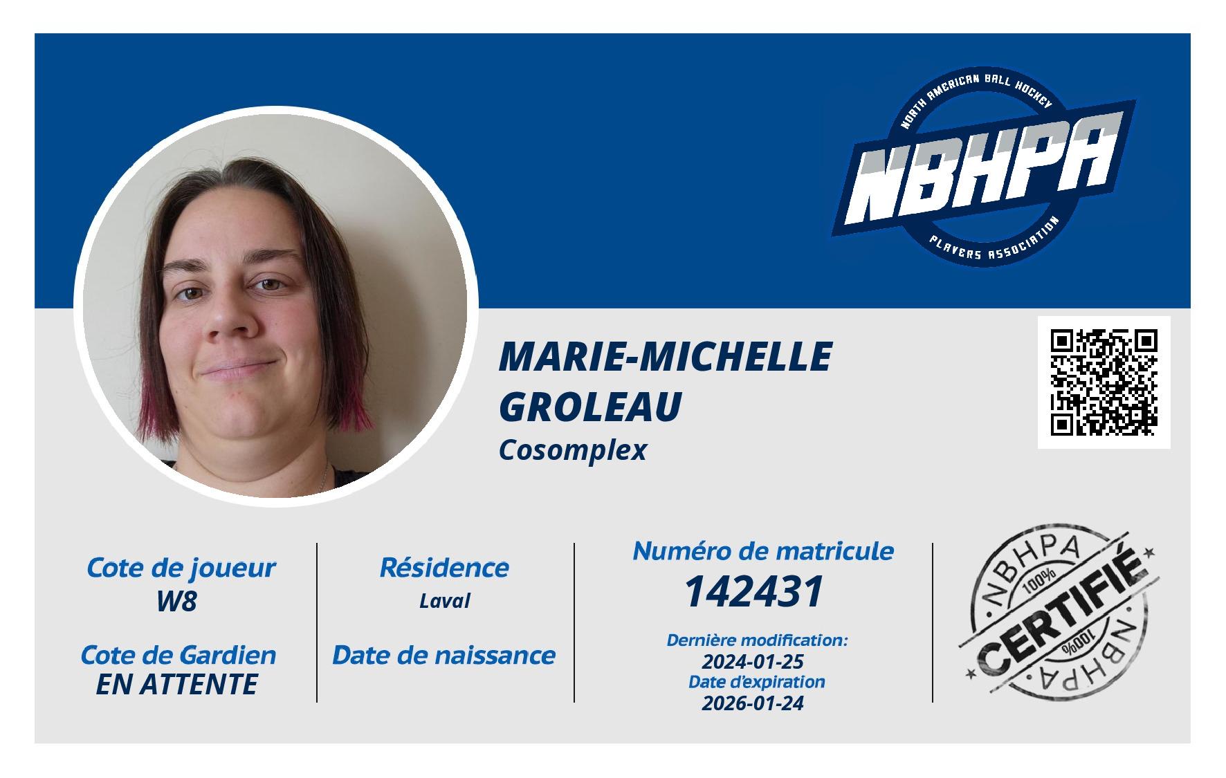 Marie-michelle  Groleau