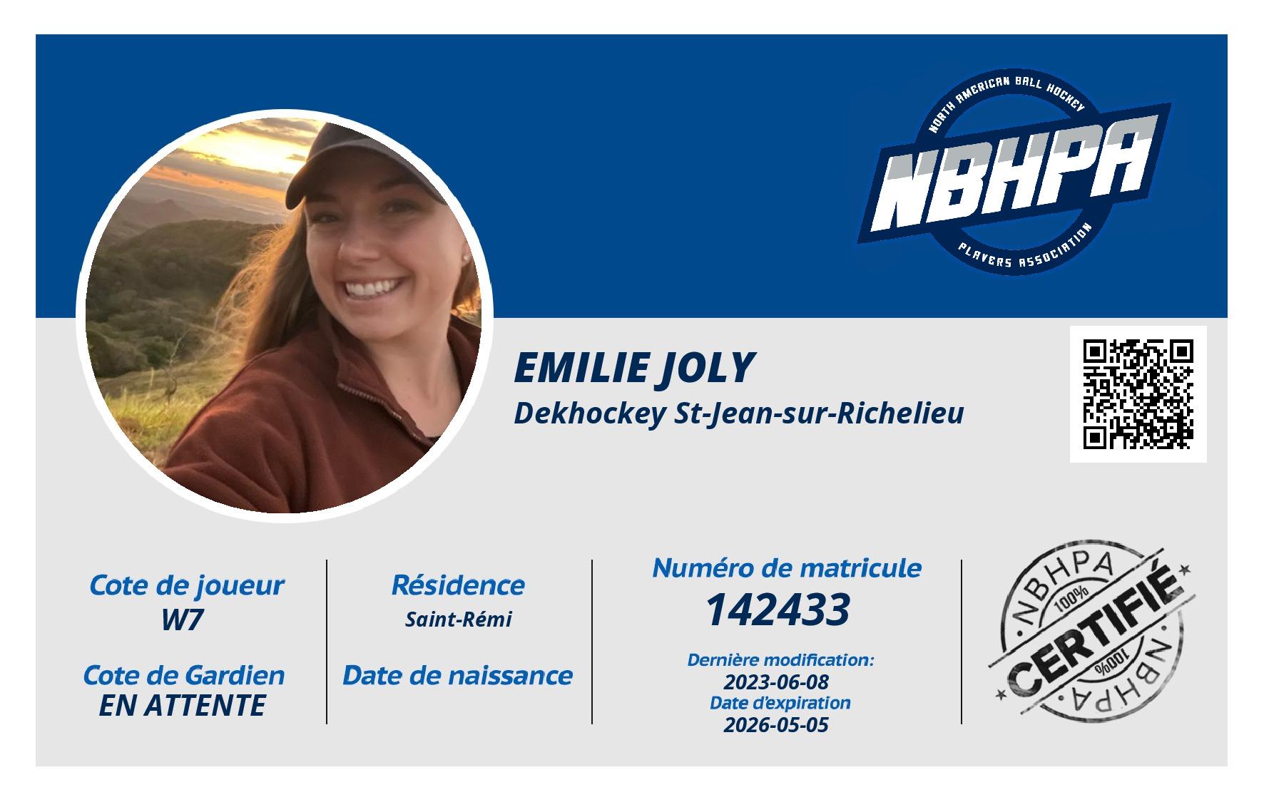 Emilie Joly
