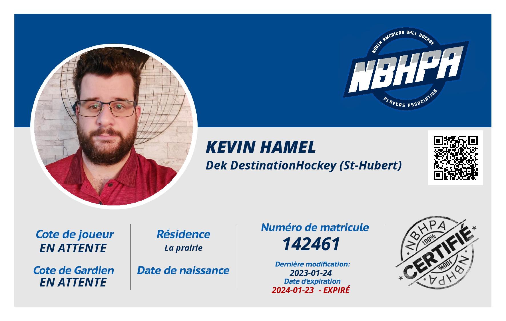 Kevin Hamel