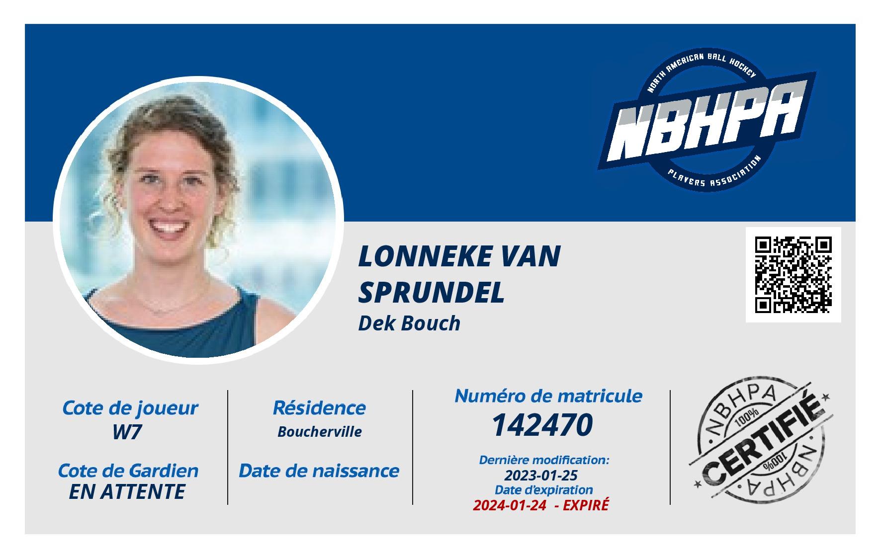 Lonneke van Sprundel