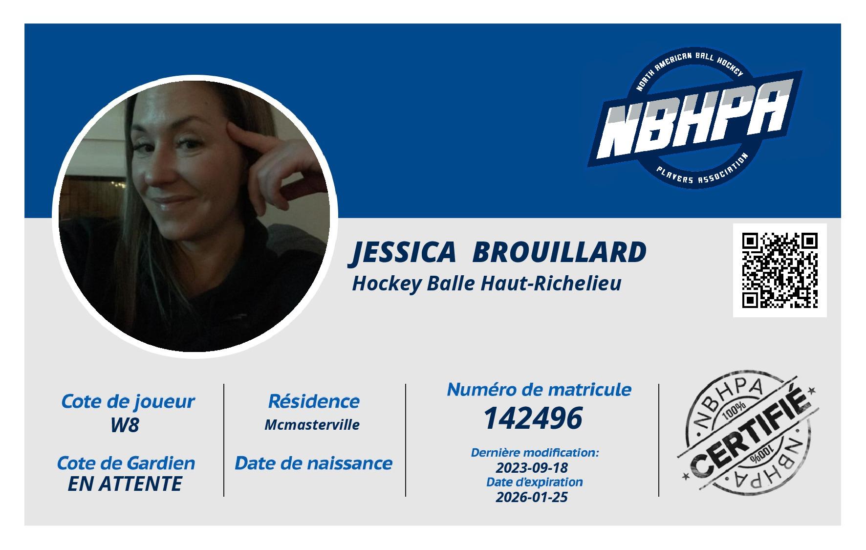 Jessica  Brouillard 