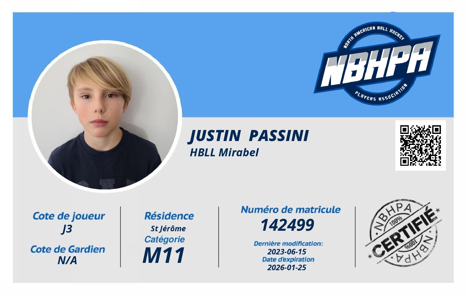 Justin  Passini 