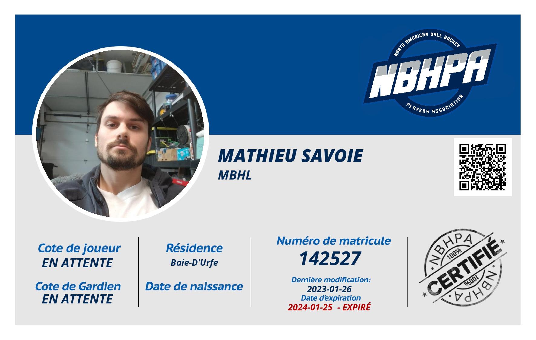 Mathieu Savoie